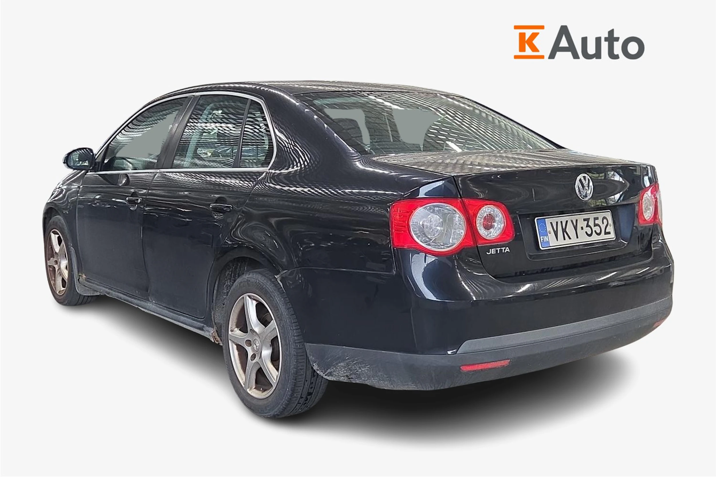 musta Volkswagen Jetta 2007 kuva 2.