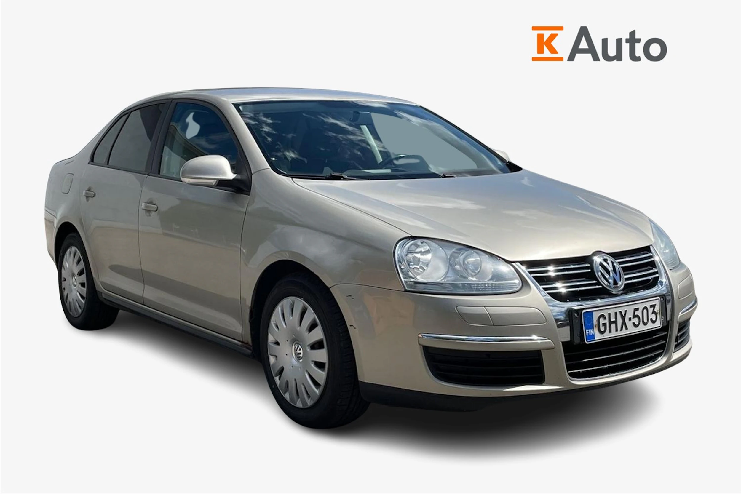 Ruskea (beige) Volkswagen JETTA 2008 kuva 1.