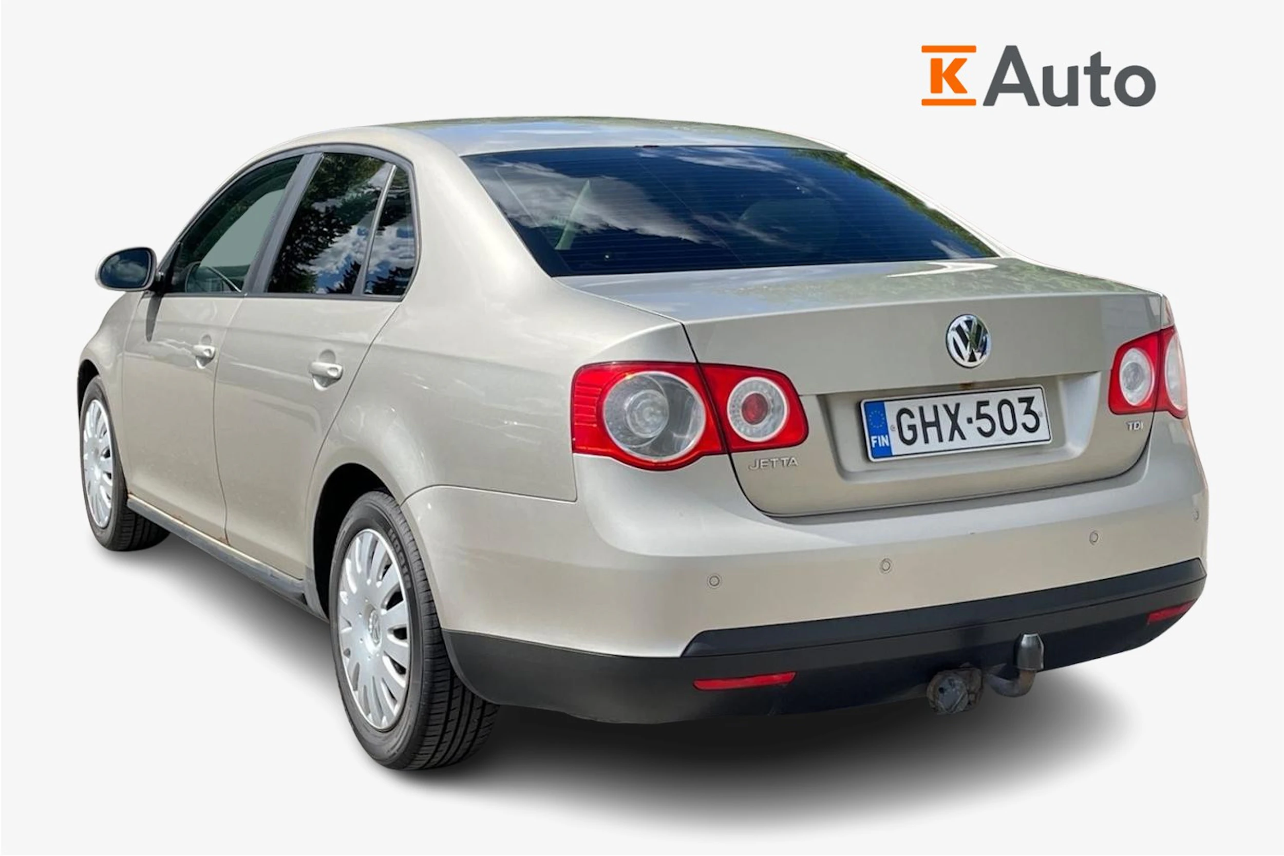 Ruskea (beige) Volkswagen JETTA 2008 kuva 2.