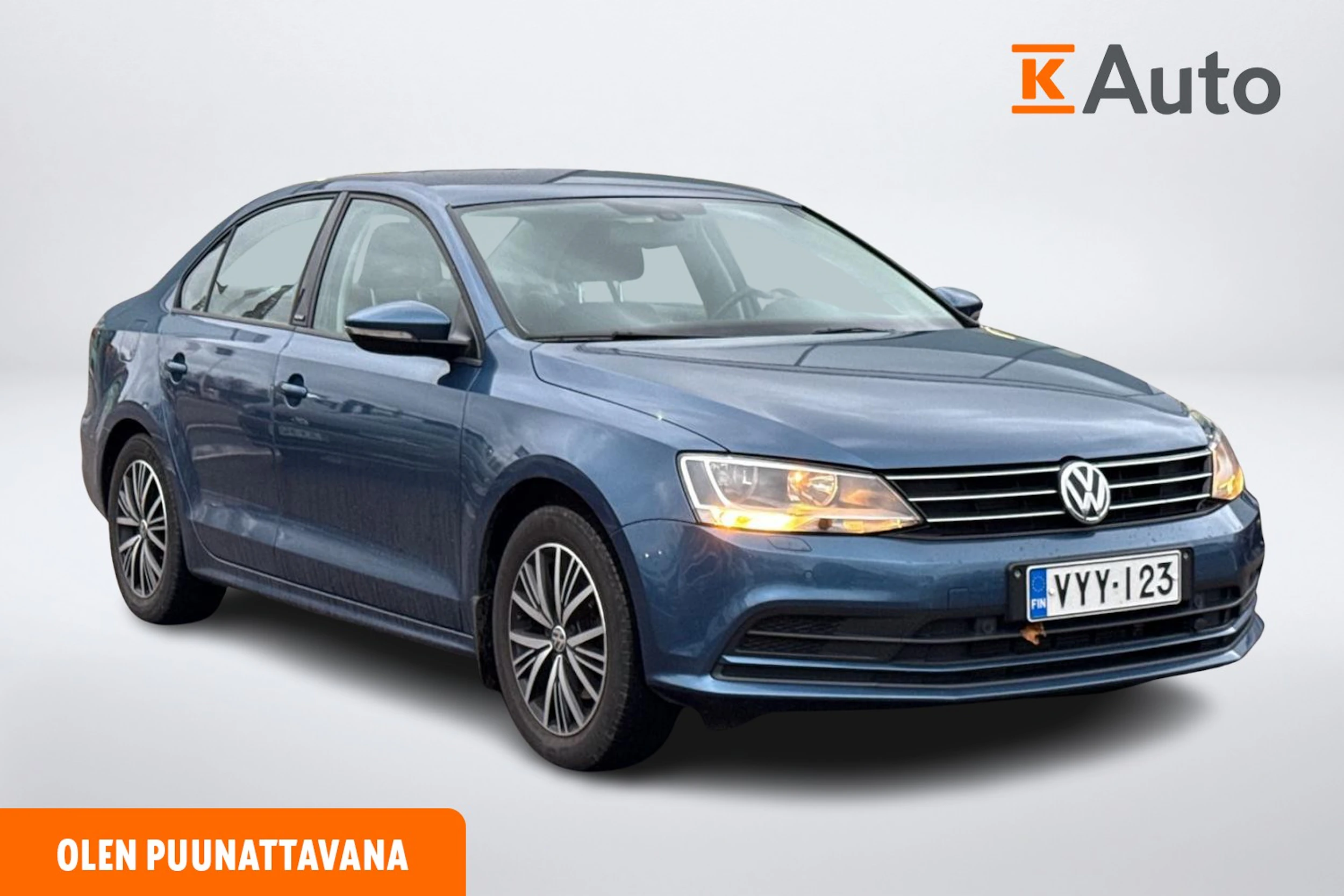 sininen Volkswagen Jetta 2017 kuva 1.