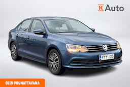 sininen Volkswagen Jetta 2017 kuva 1.