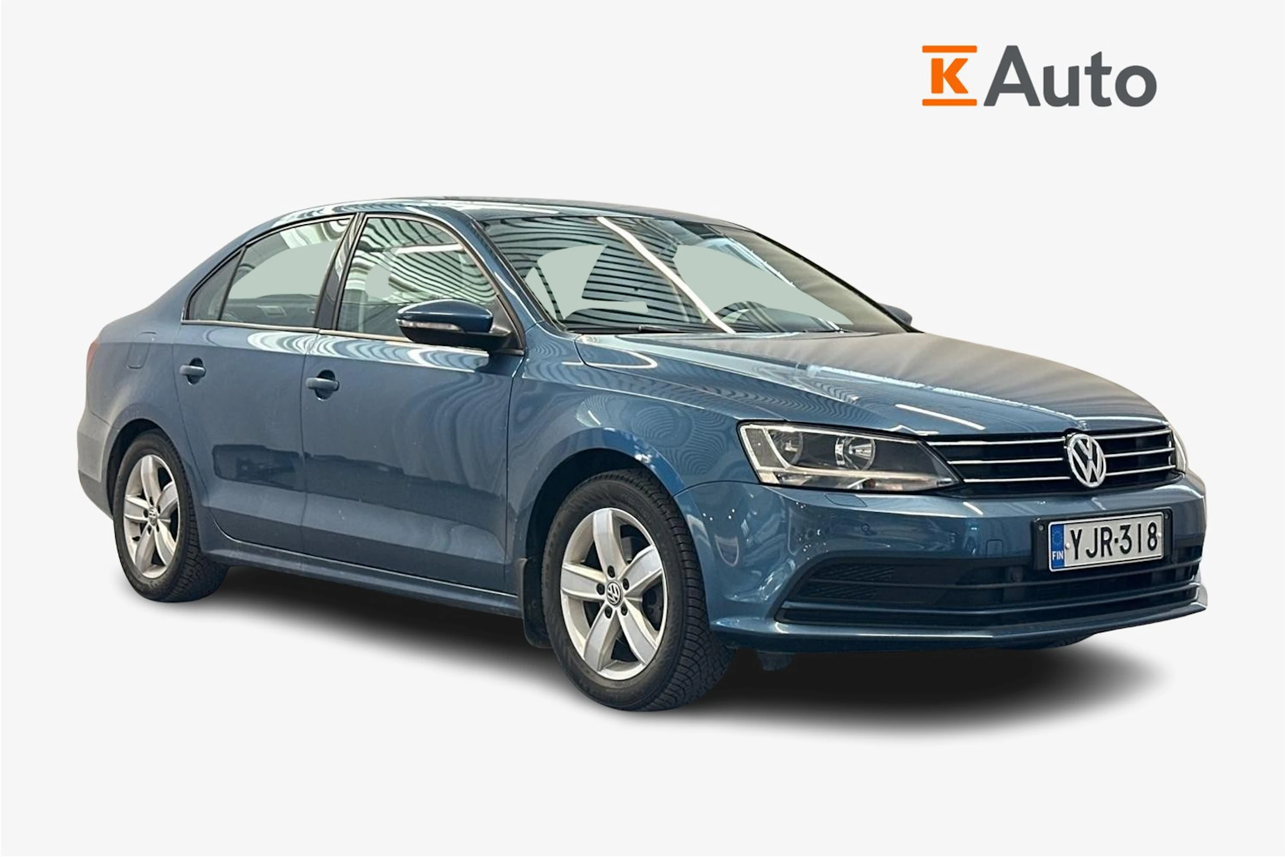 sininen Volkswagen Jetta 2017 kuva 1.