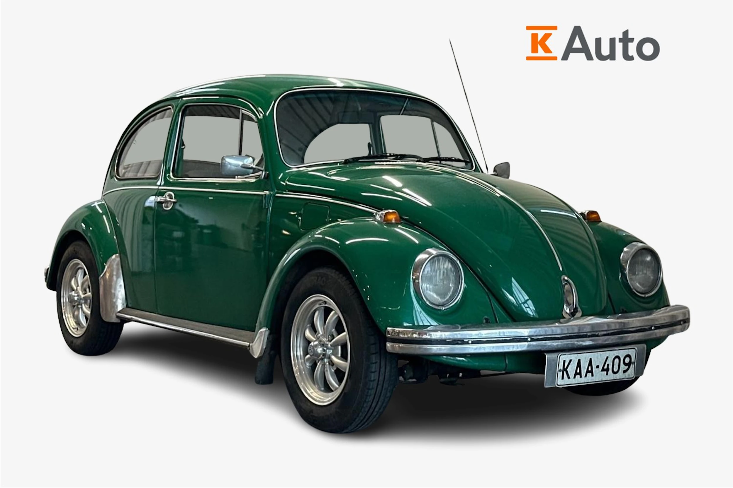 vihreä Volkswagen Kupla 1972 kuva 1.