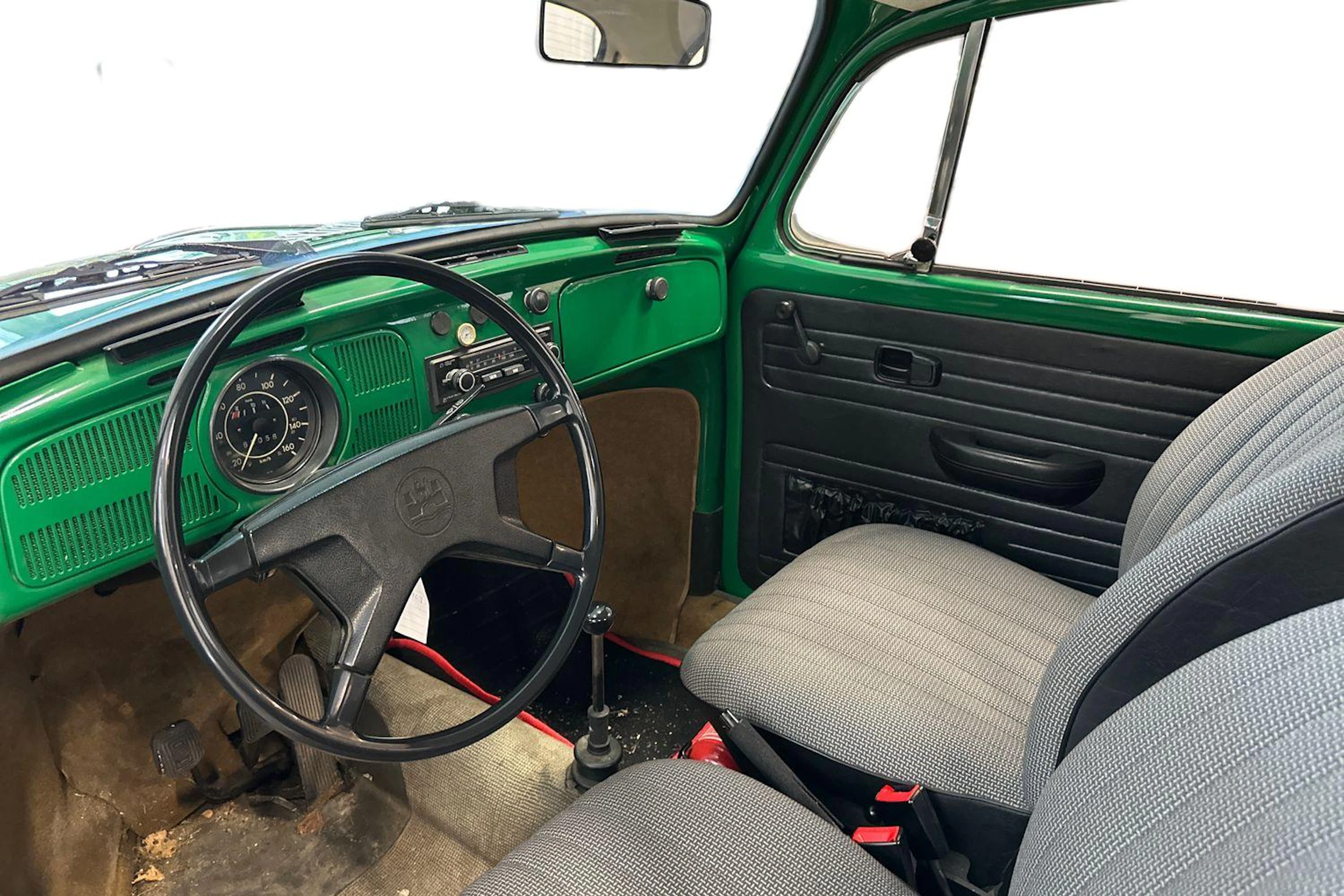 vihreä Volkswagen Kupla 1972 kuva 3.