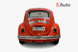 punainen Volkswagen Kupla 1973 kuva 4.