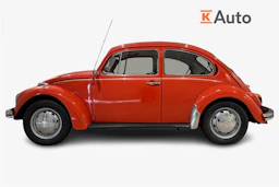 punainen Volkswagen Kupla 1973 kuva 7.