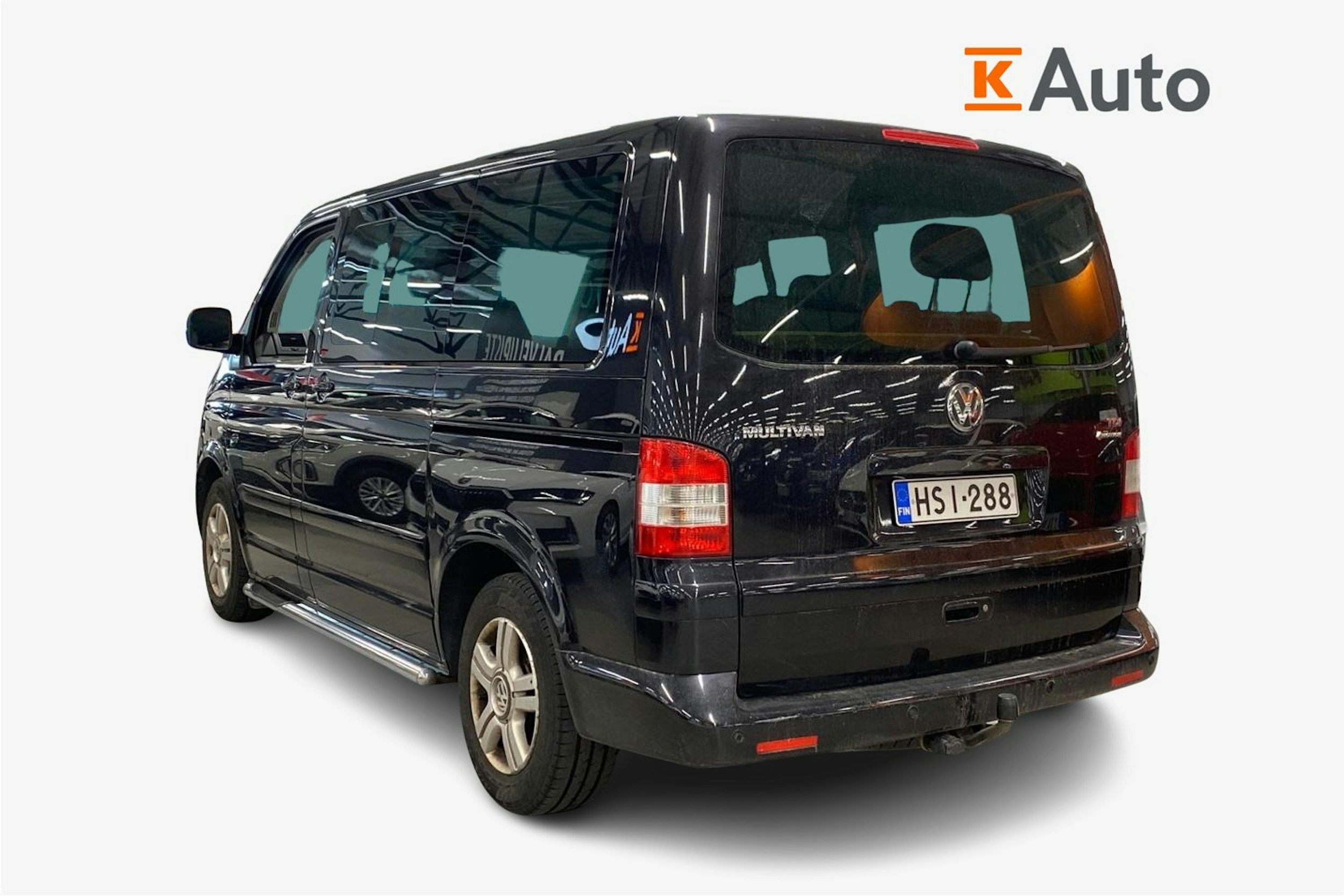 musta Volkswagen Multivan 2007 kuva 2.