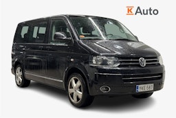 musta Volkswagen Multivan 2011 kuva 1.