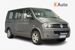 harmaa Volkswagen Multivan 2014 kuva 1.