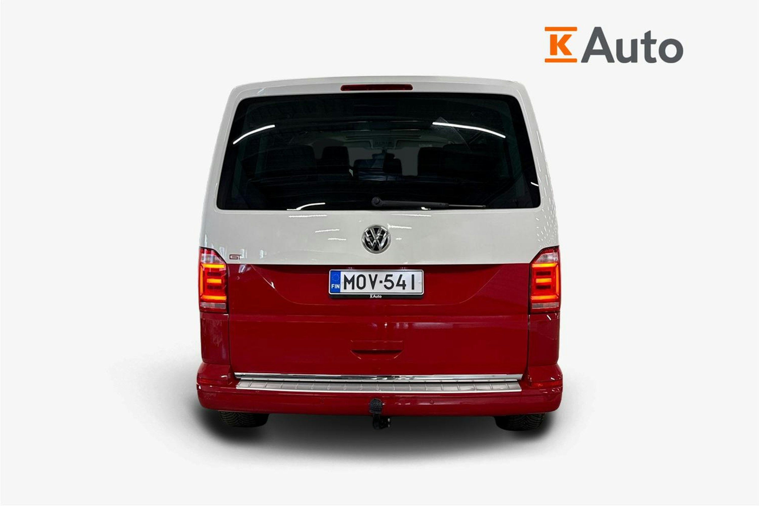 punainen Volkswagen Multivan 2016 kuva 3.