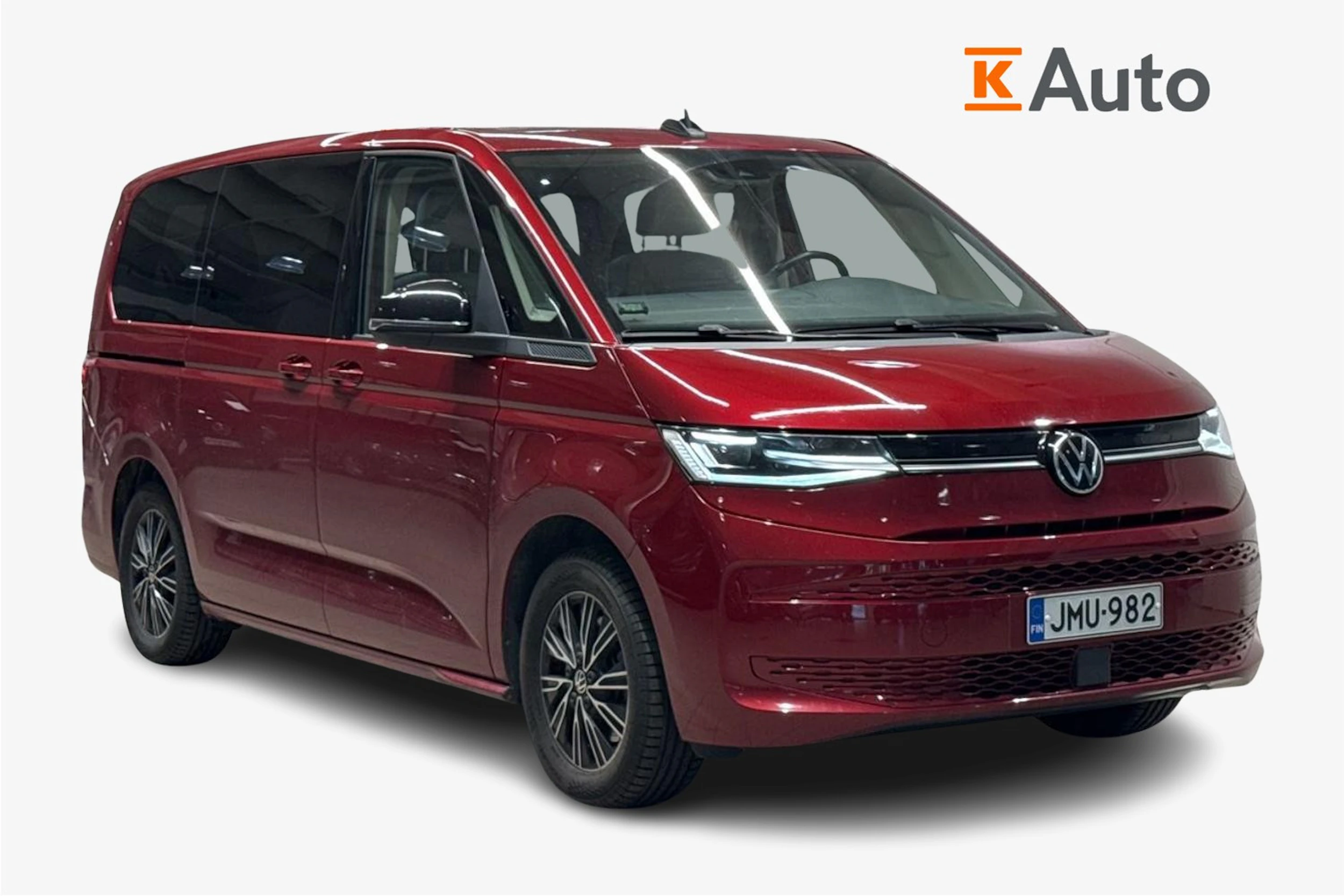 Punainen Volkswagen Multivan 2023 kuva 1.