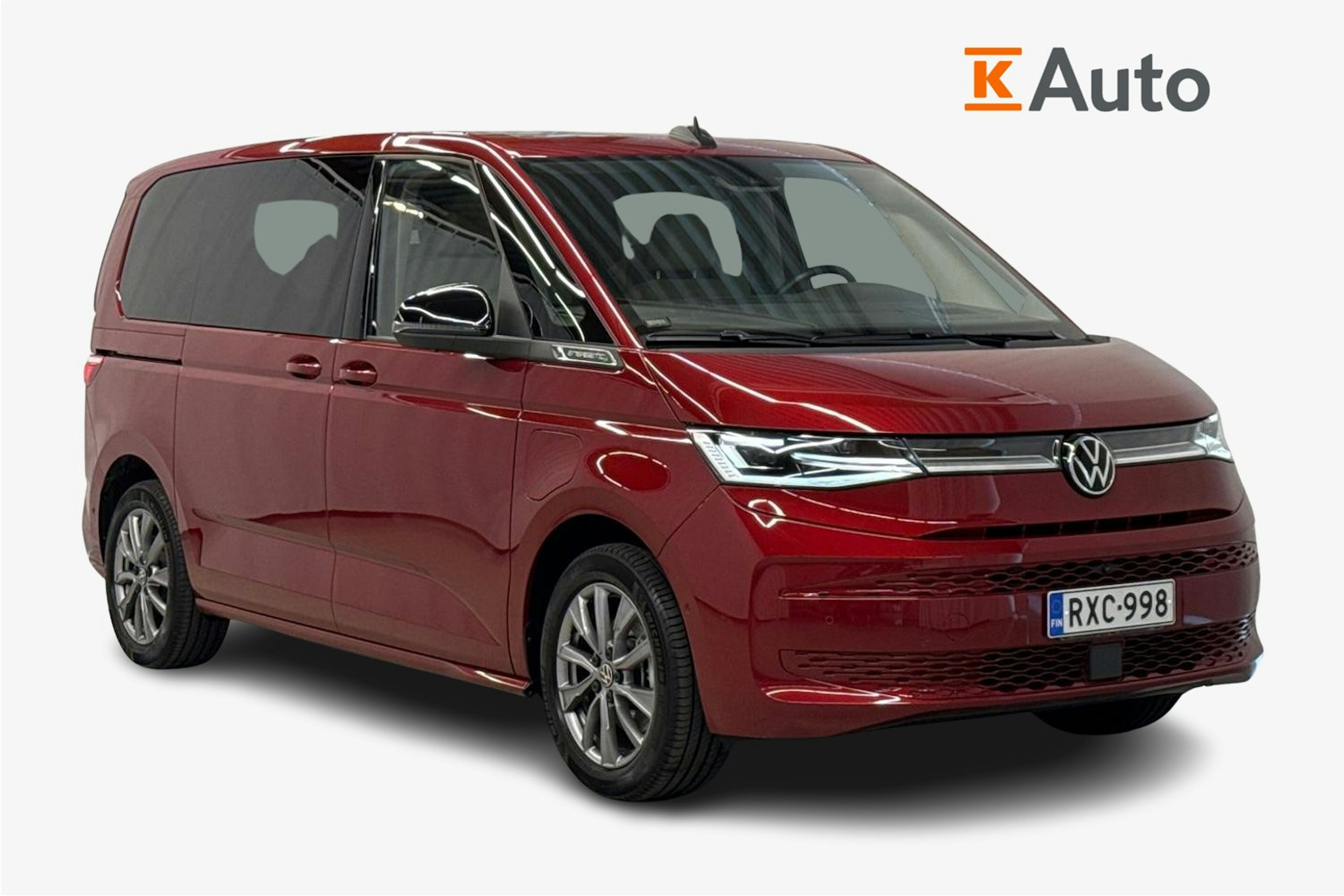 punainen Volkswagen Multivan 2023 kuva 1.