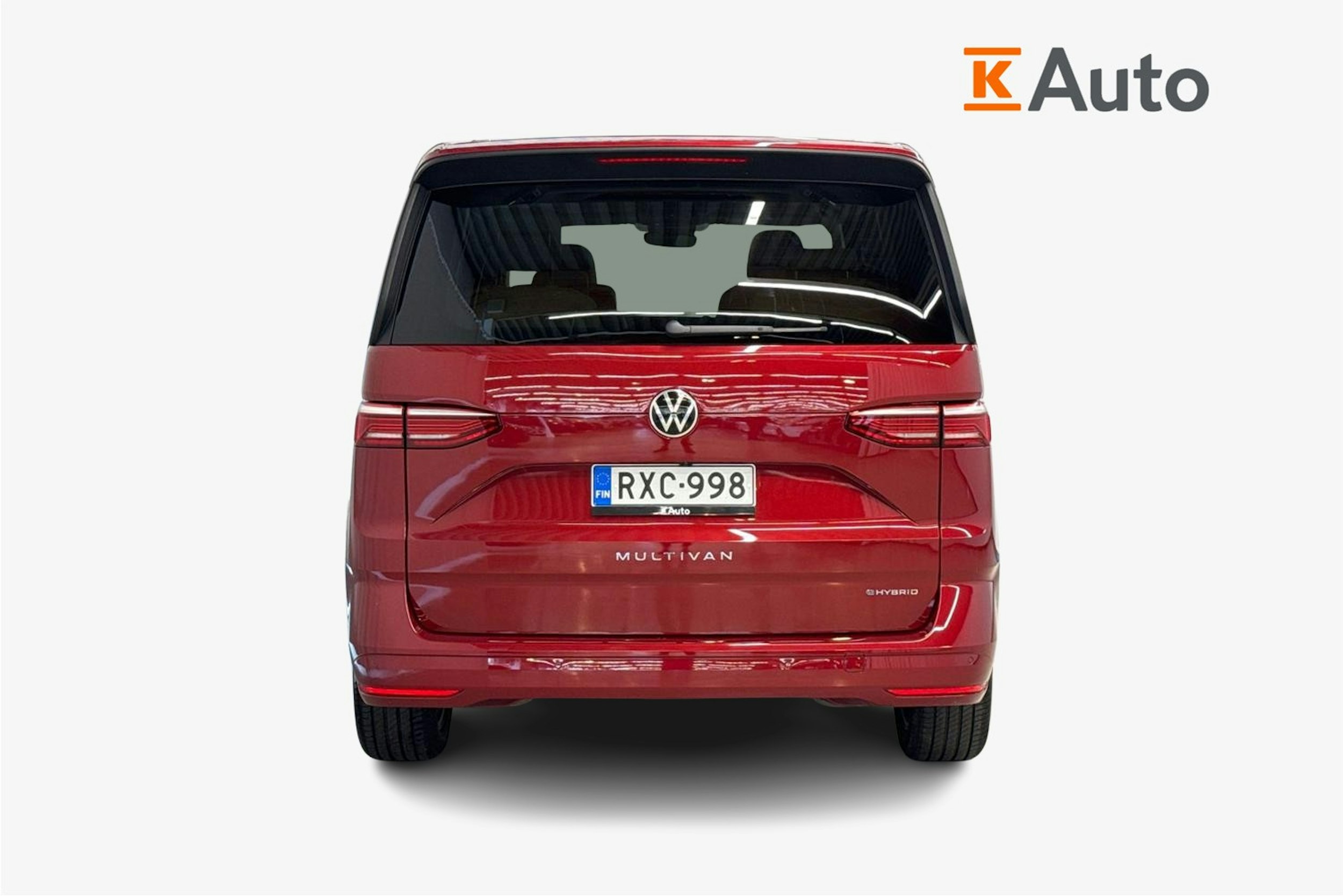 punainen Volkswagen Multivan 2023 kuva 3.