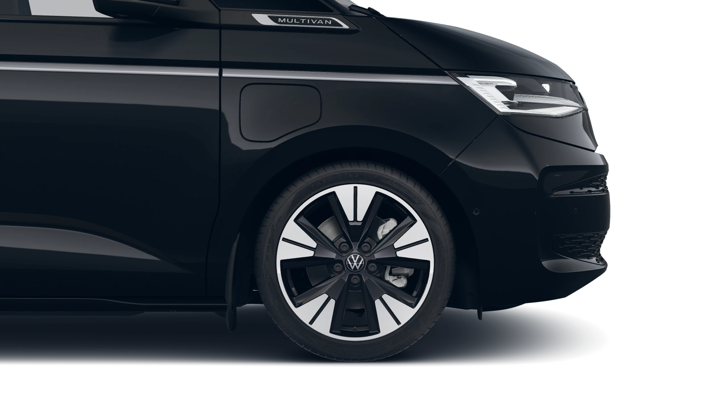 Deep Black -musta helmiäisväri Volkswagen Multivan 2026 kuva 9.