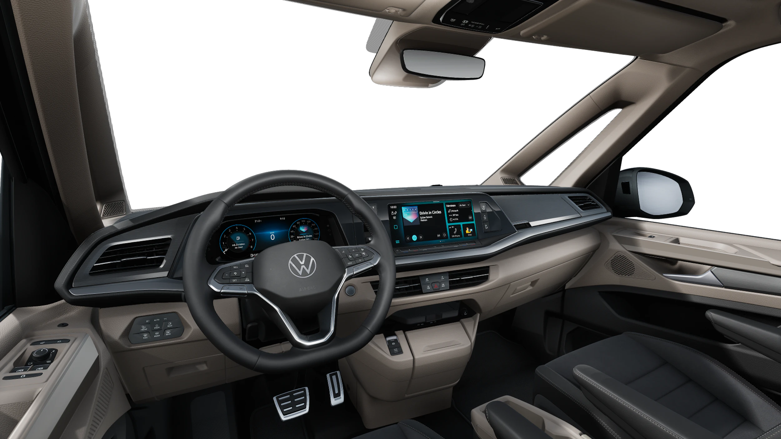 Deep Black -musta helmiäisväri Volkswagen Multivan 2026 kuva 10.