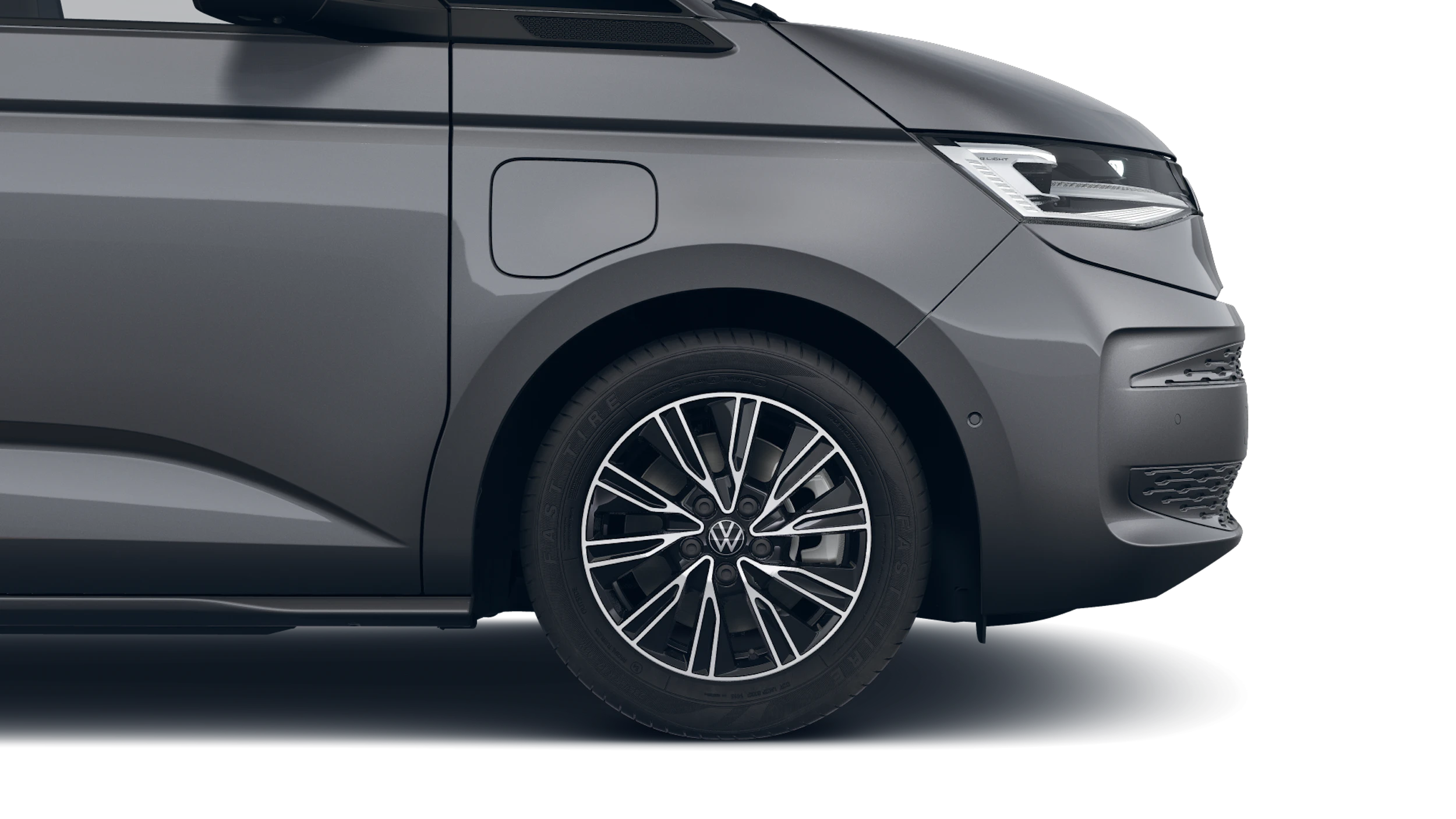 Indium Grey -tummanharmaa metalliväri Volkswagen Multivan 2026 kuva 9.
