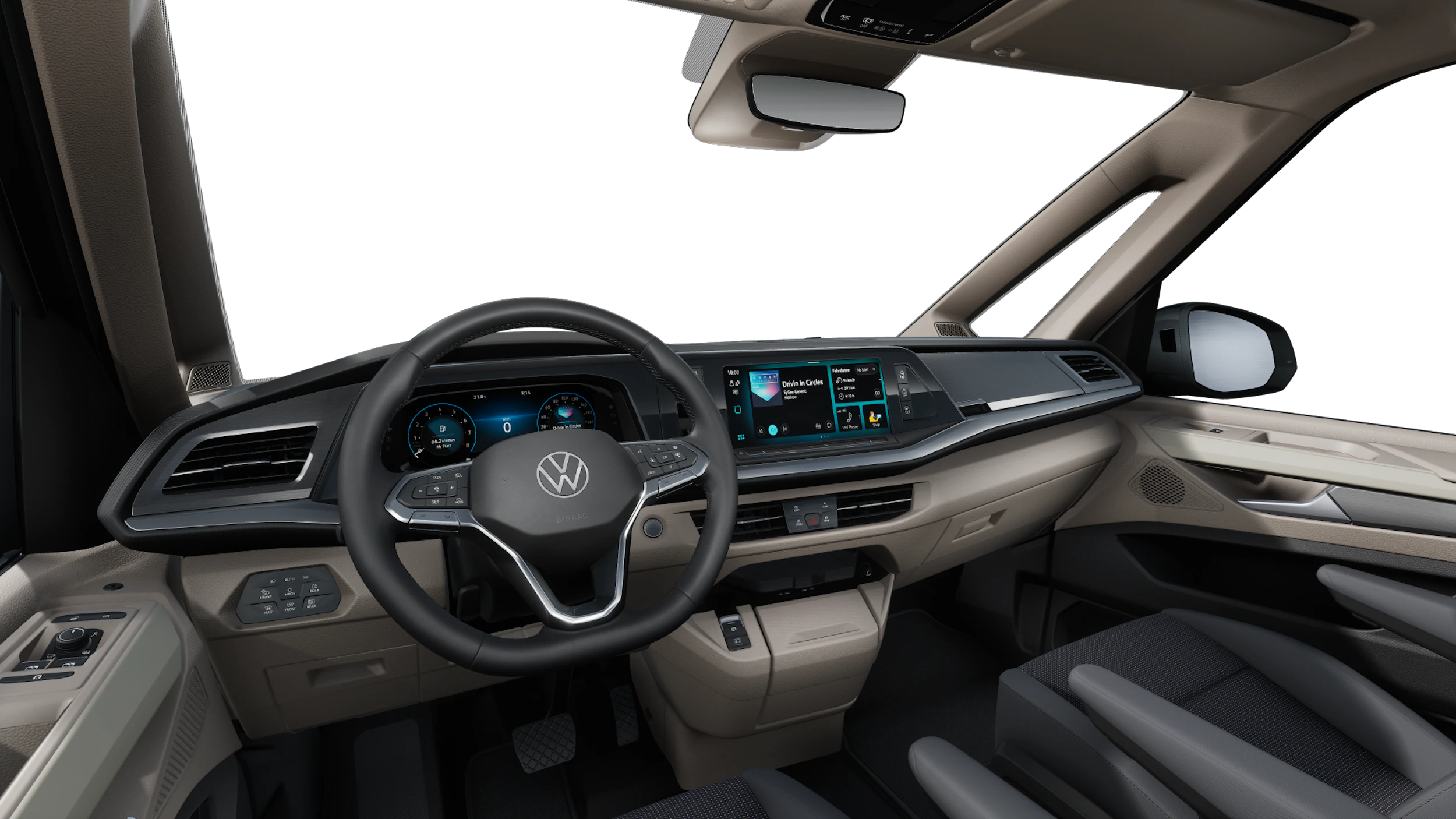 Indium Grey -tummanharmaa metalliväri Volkswagen Multivan 2026 kuva 10.