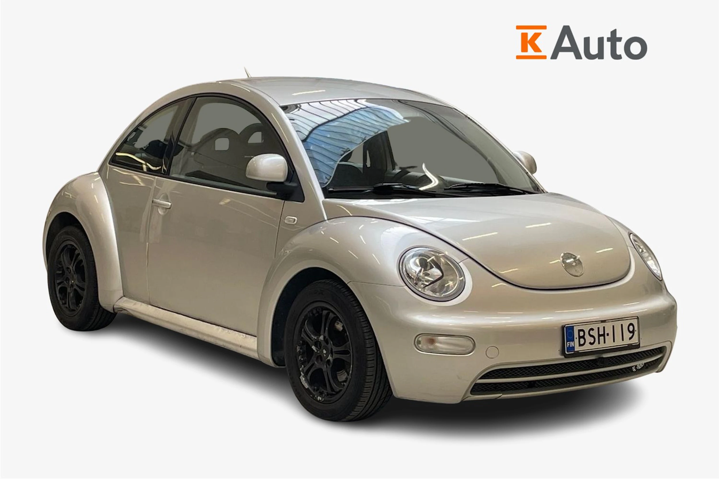 harmaa Volkswagen New Beetle 2000 kuva 1.