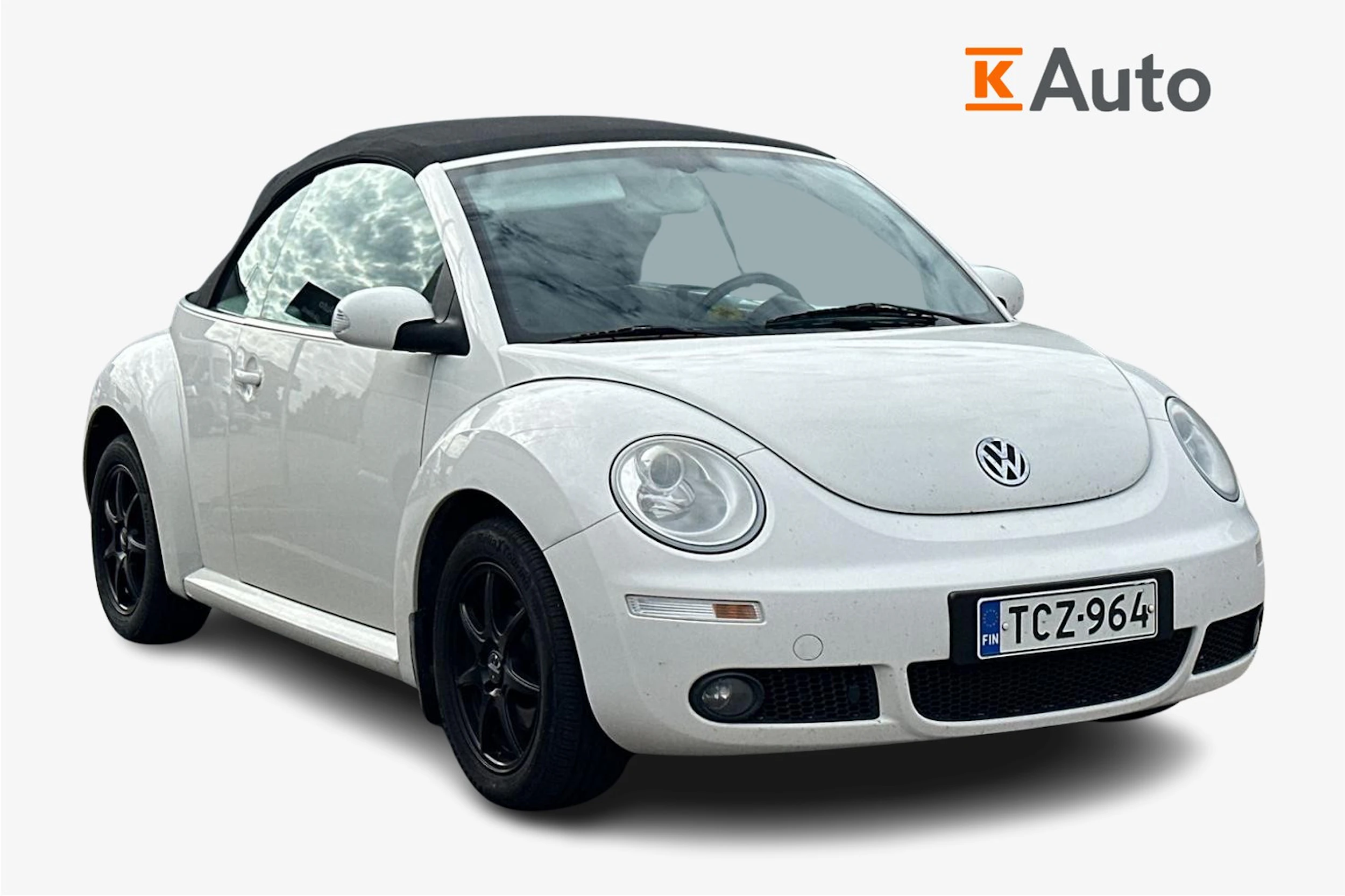 valkoinen Volkswagen New Beetle 2010 kuva 1.