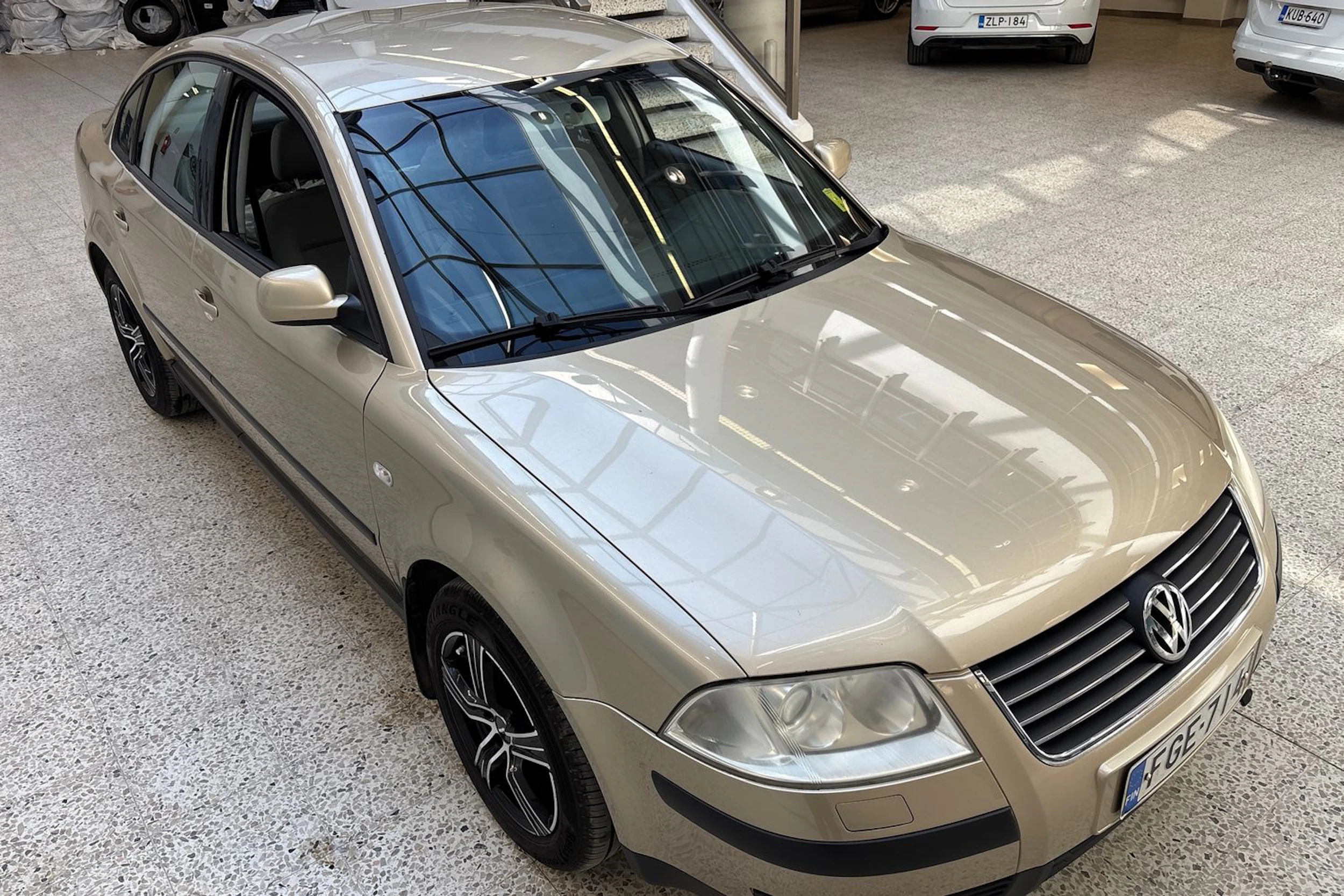 Ruskea (beige) Volkswagen PASSAT 2003 kuva 19.
