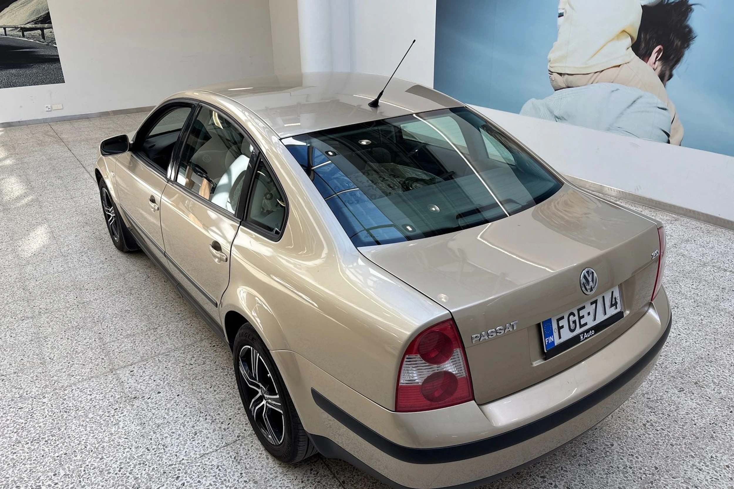 Ruskea (beige) Volkswagen PASSAT 2003 kuva 25.