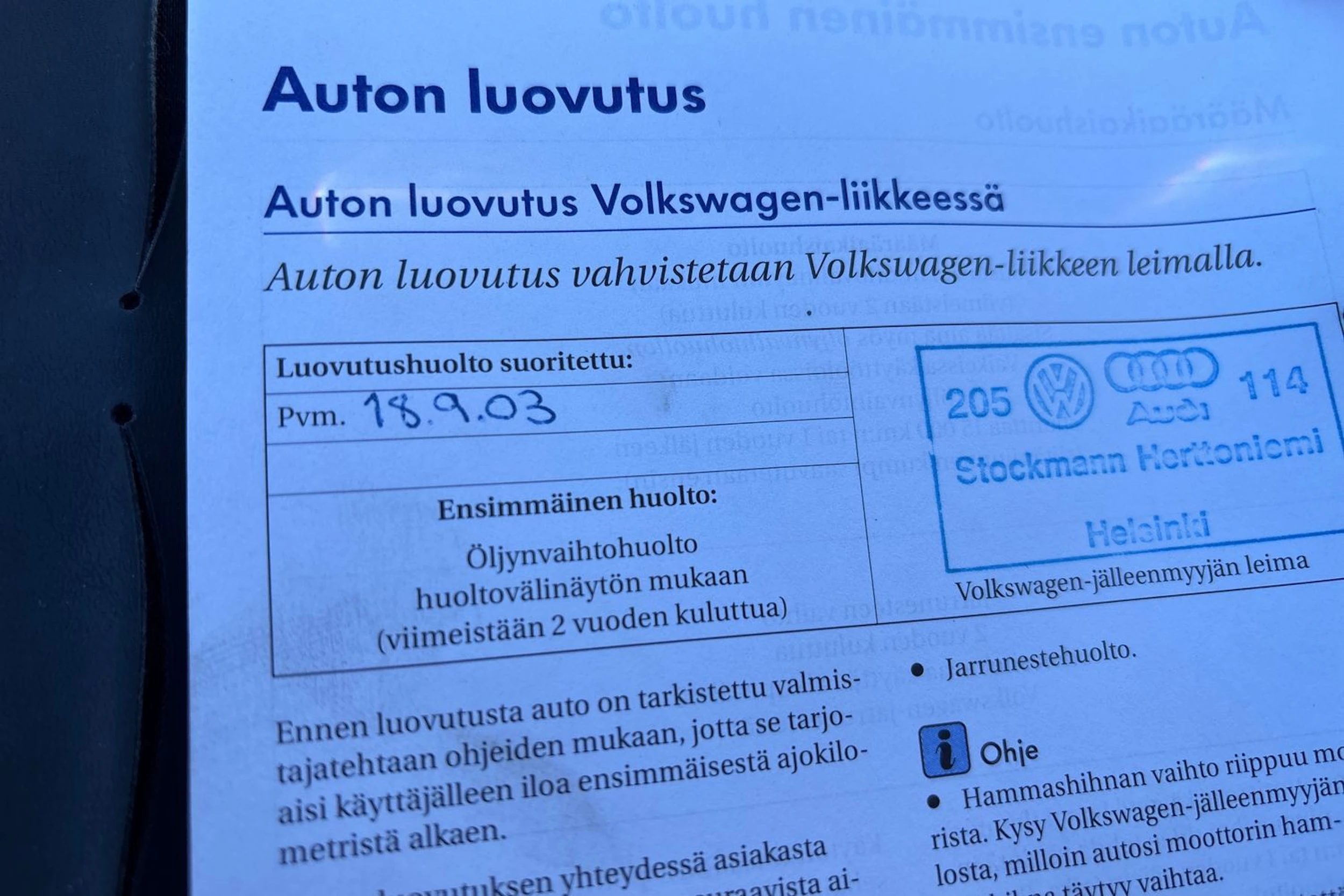 Ruskea (beige) Volkswagen PASSAT 2003 kuva 33.