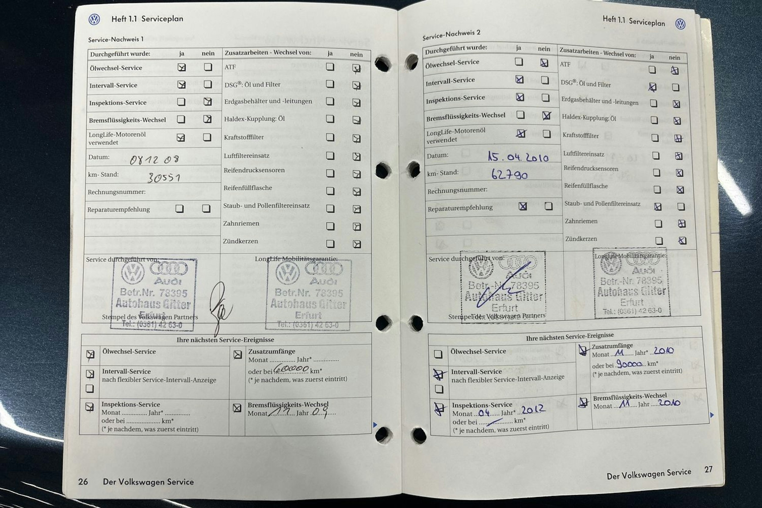 sininen Volkswagen Passat 2007 kuva 12.