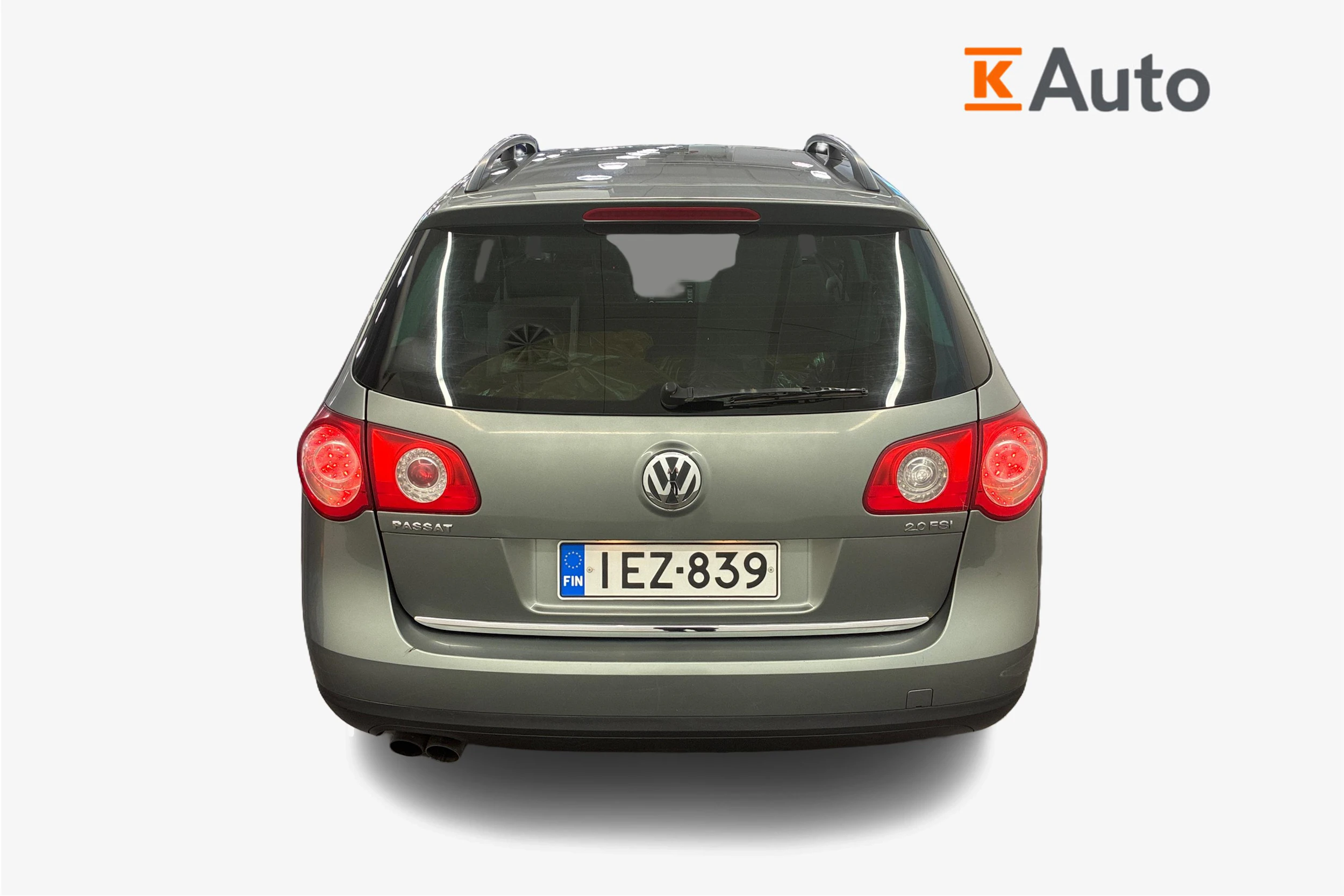 Vihreä Volkswagen PASSAT 2007 kuva 3.