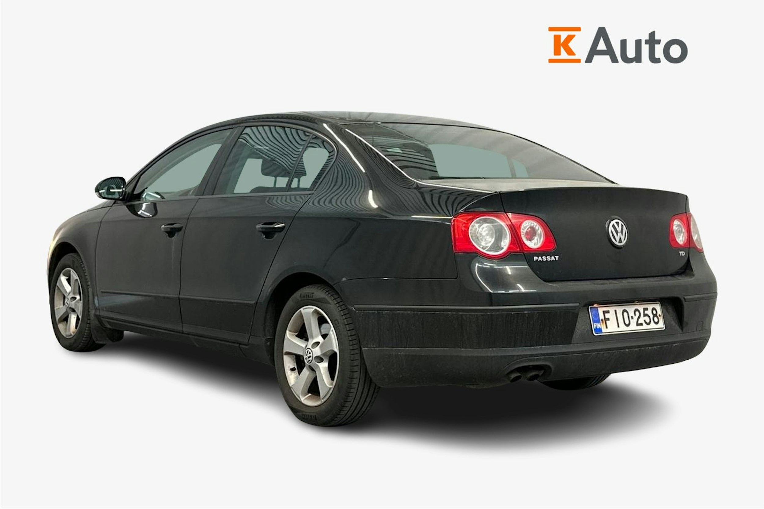 musta Volkswagen Passat 2008 kuva 2.
