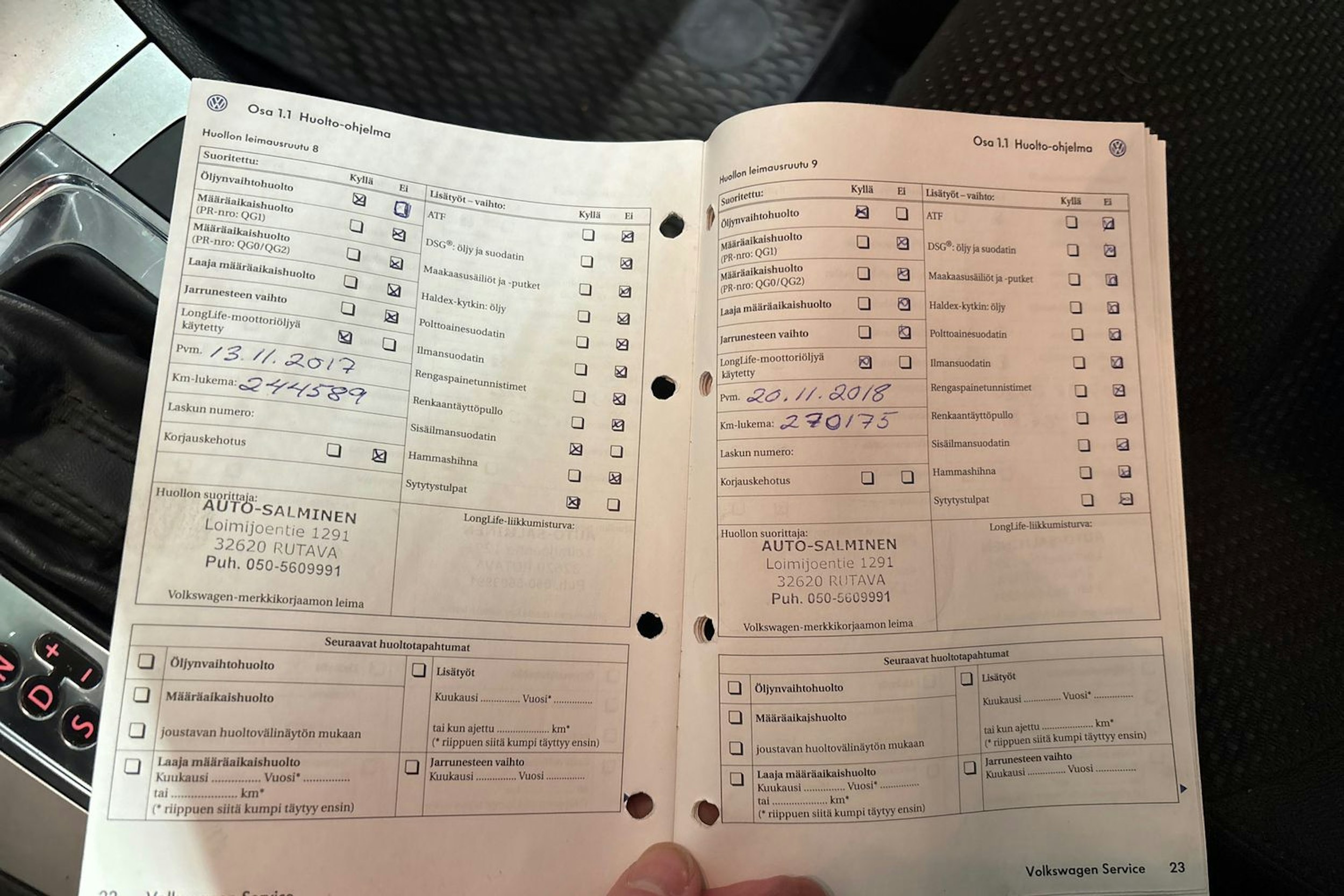 Musta Volkswagen PASSAT 2008 kuva 26.