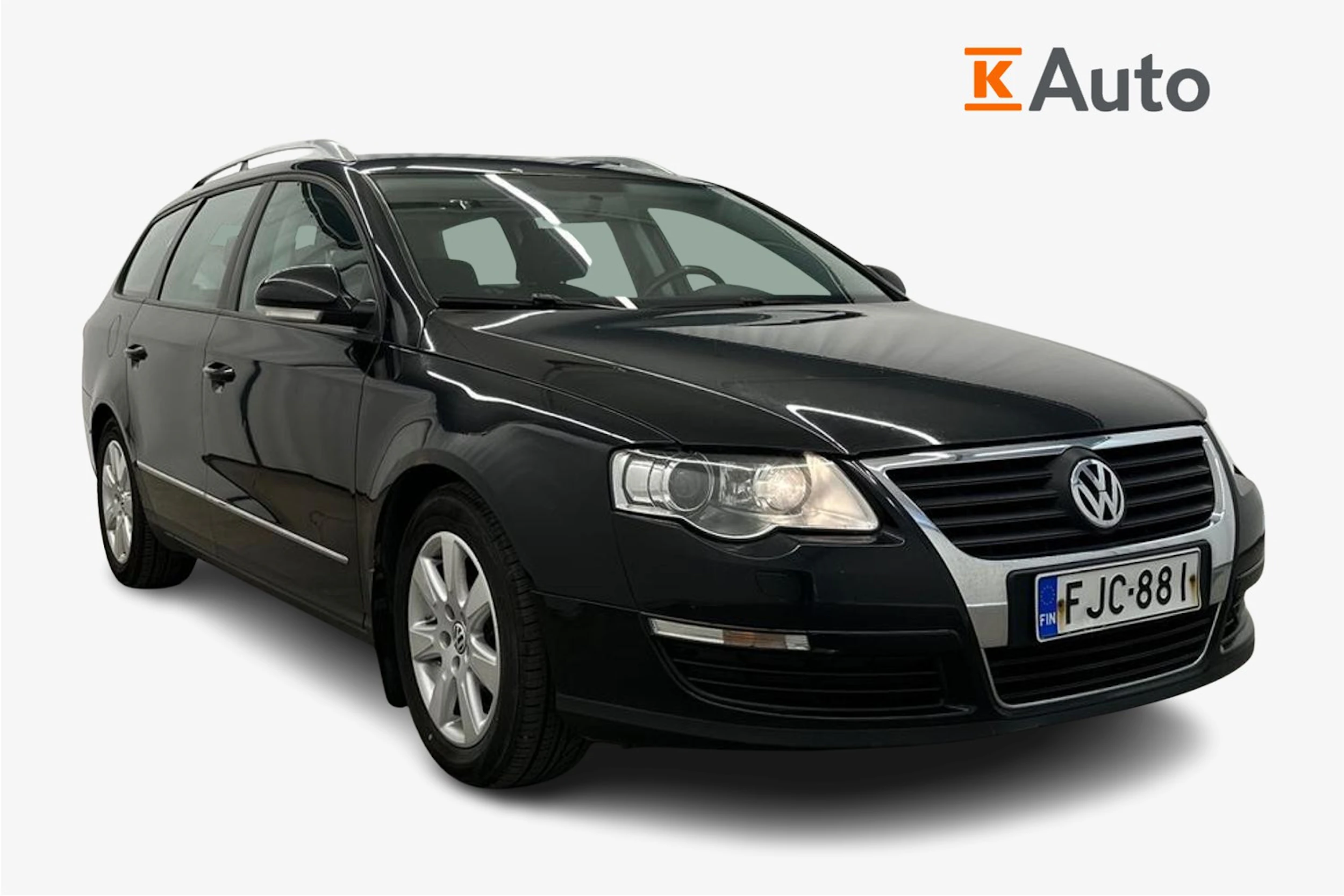 Musta Volkswagen PASSAT 2008 kuva 1.