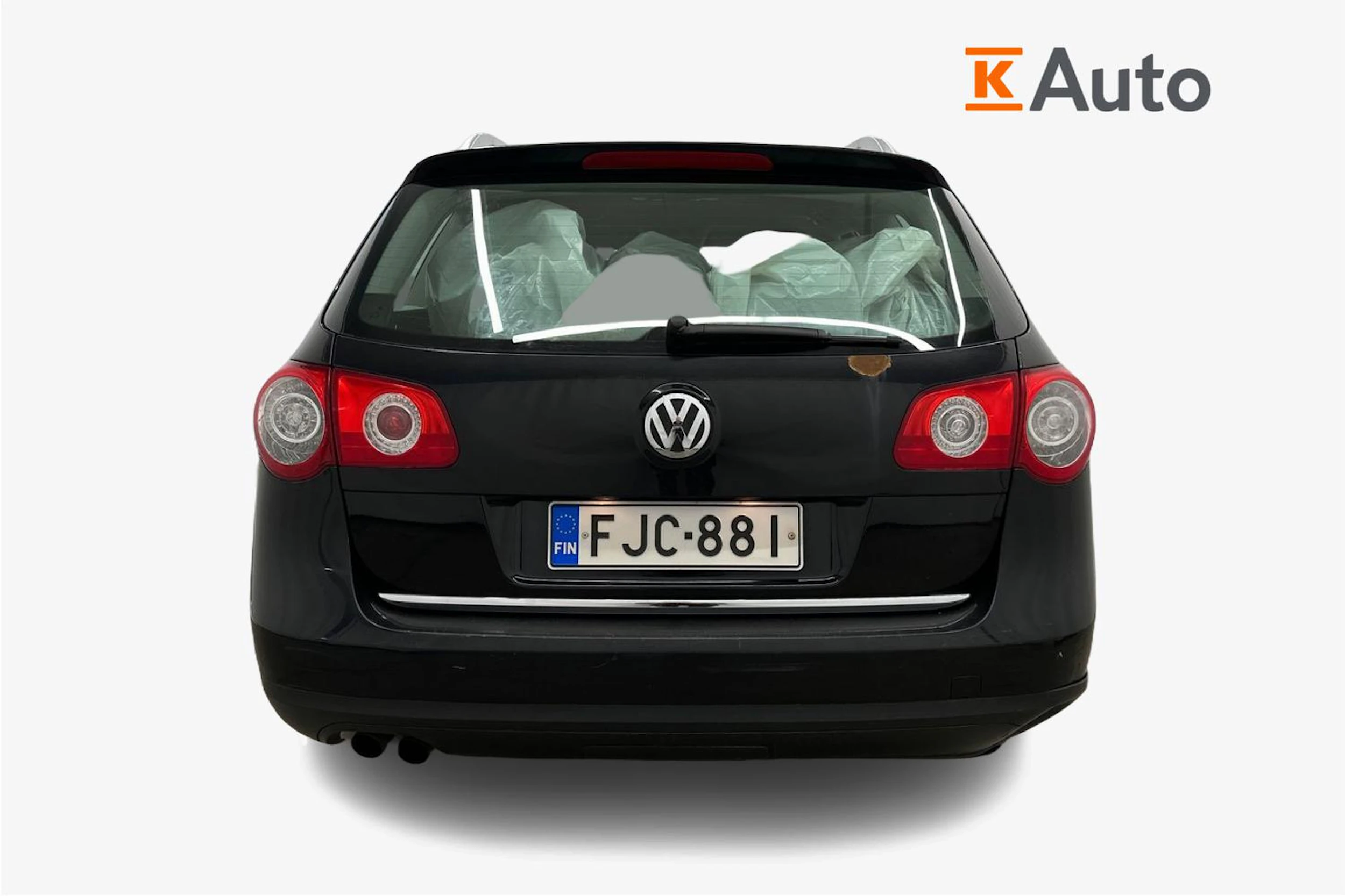 Musta Volkswagen PASSAT 2008 kuva 4.
