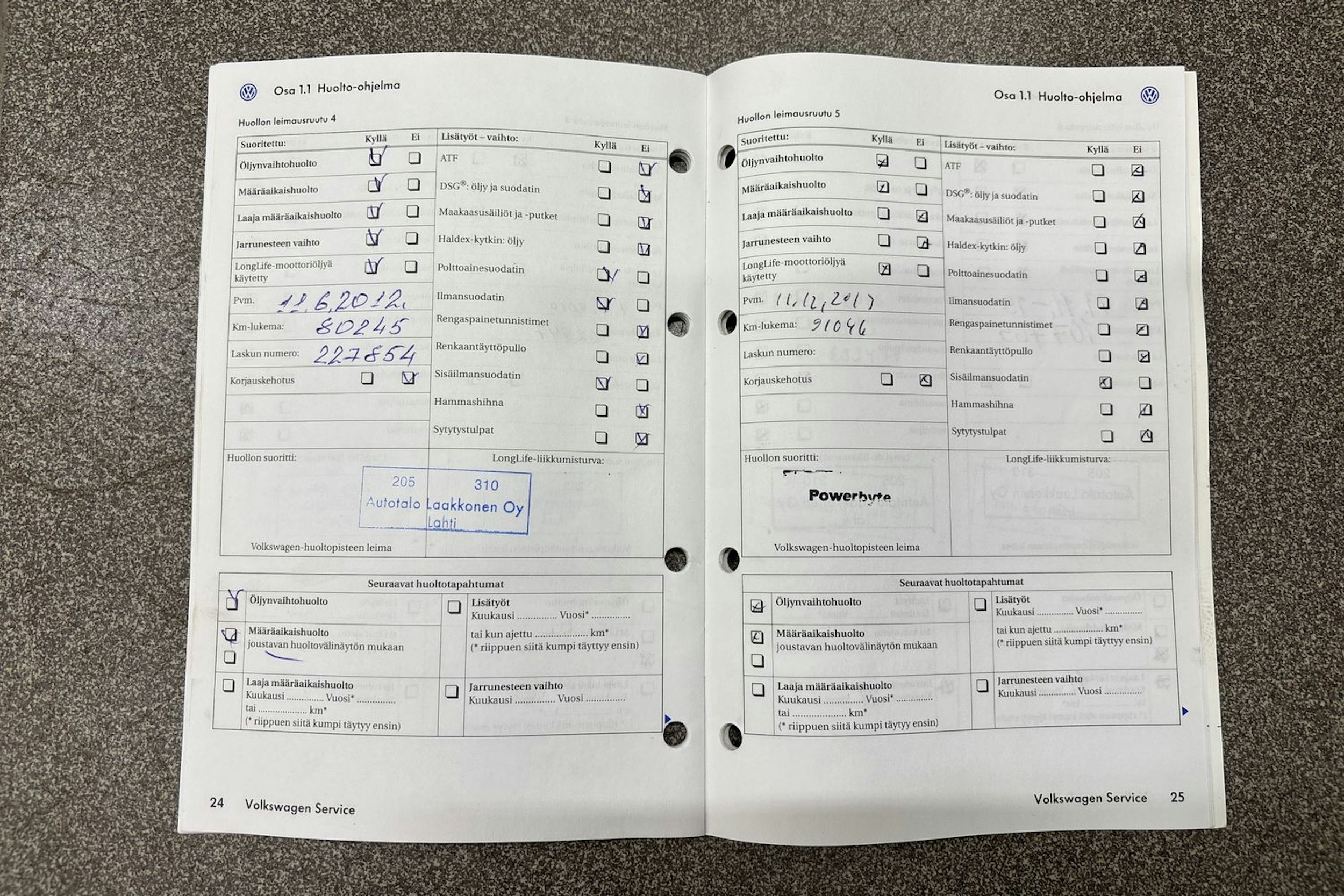 Sininen Volkswagen PASSAT 2008 kuva 24.