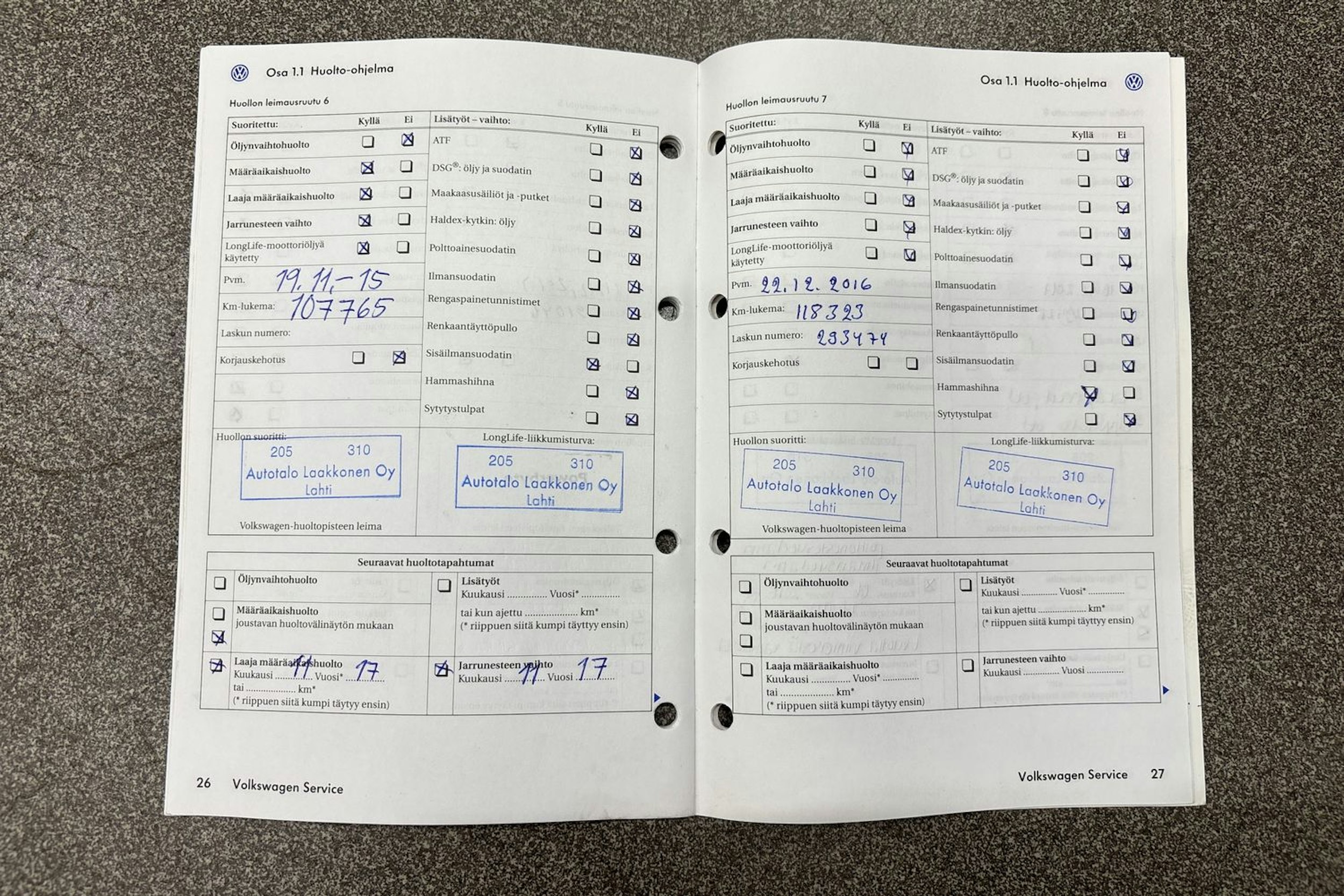 Sininen Volkswagen PASSAT 2008 kuva 25.