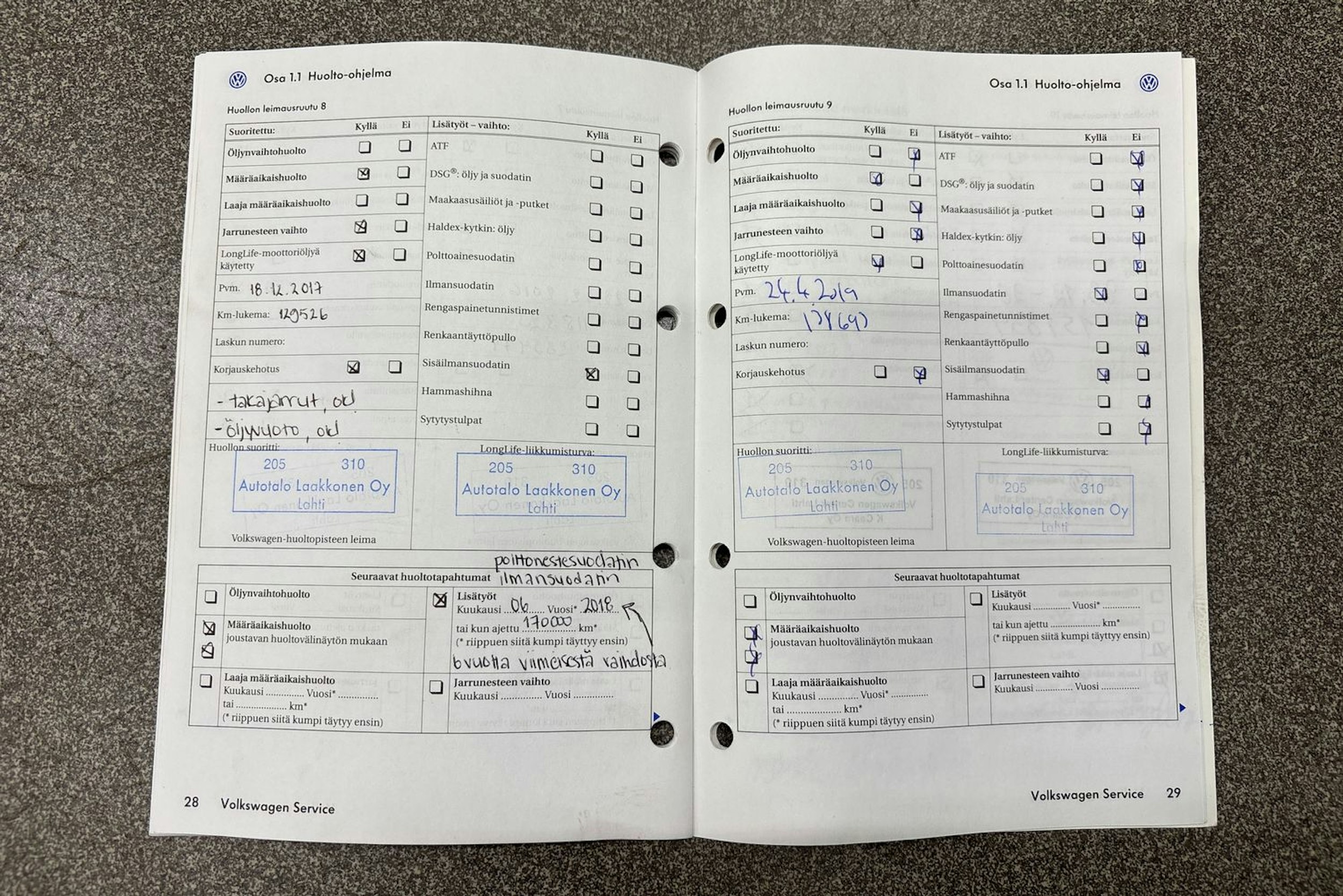 Sininen Volkswagen PASSAT 2008 kuva 26.