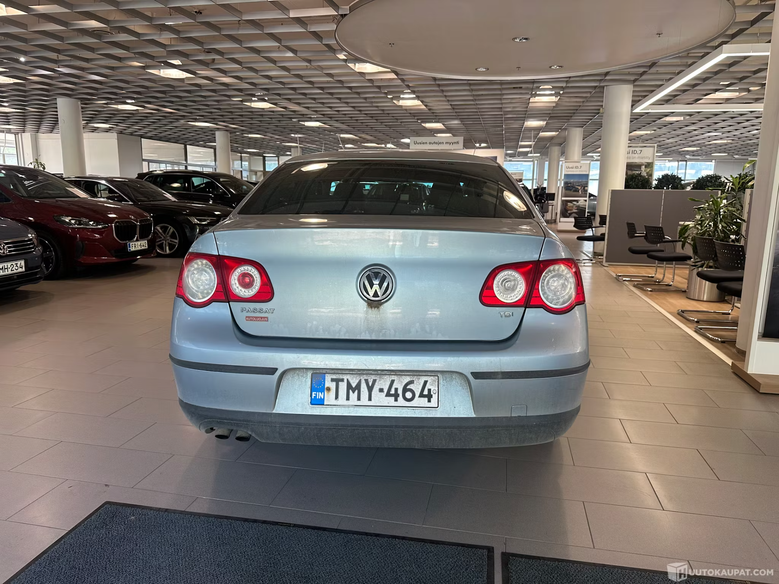Sininen Volkswagen PASSAT 2008 kuva 3.
