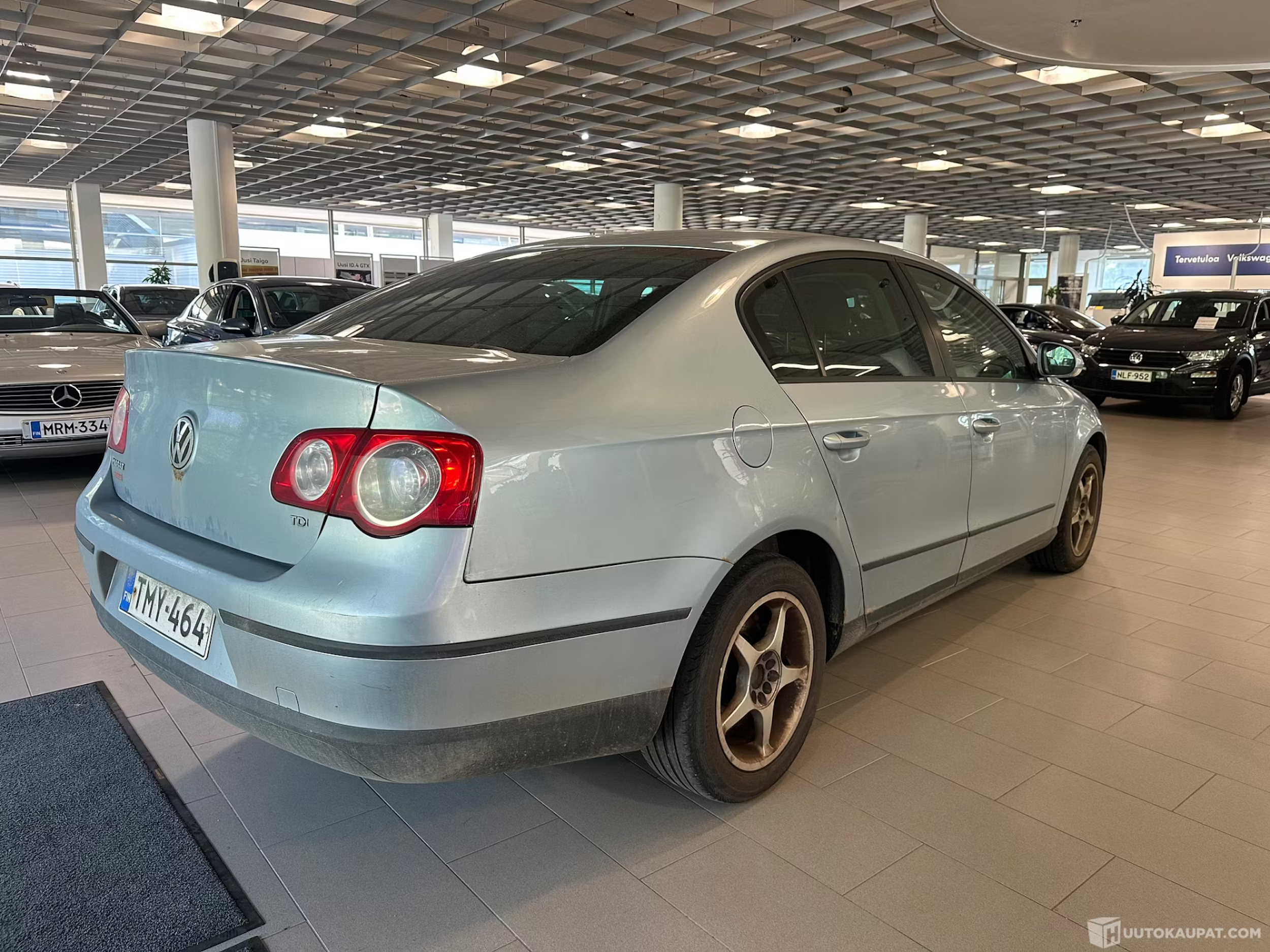 Sininen Volkswagen PASSAT 2008 kuva 5.