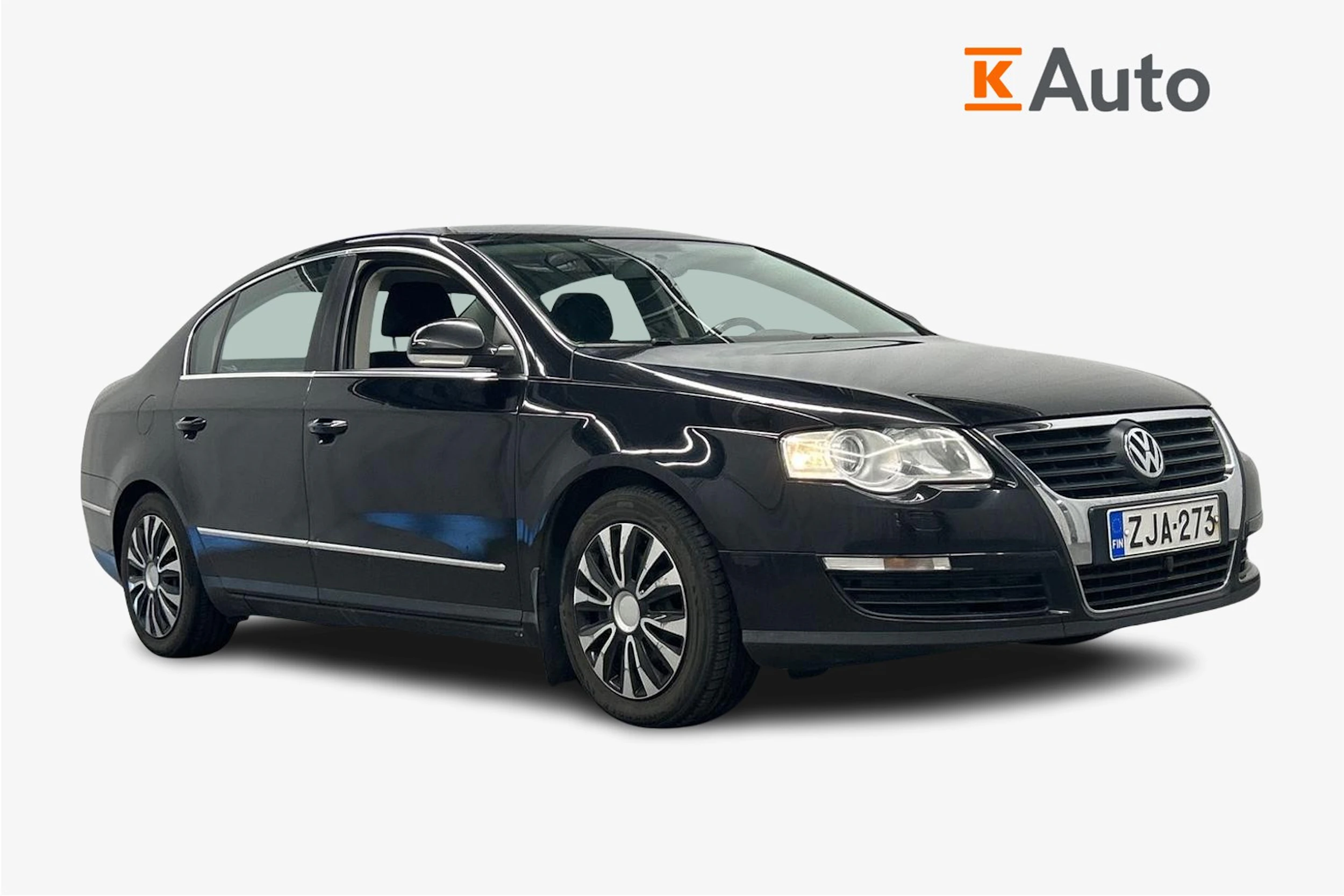 musta Volkswagen Passat 2009 kuva 1.