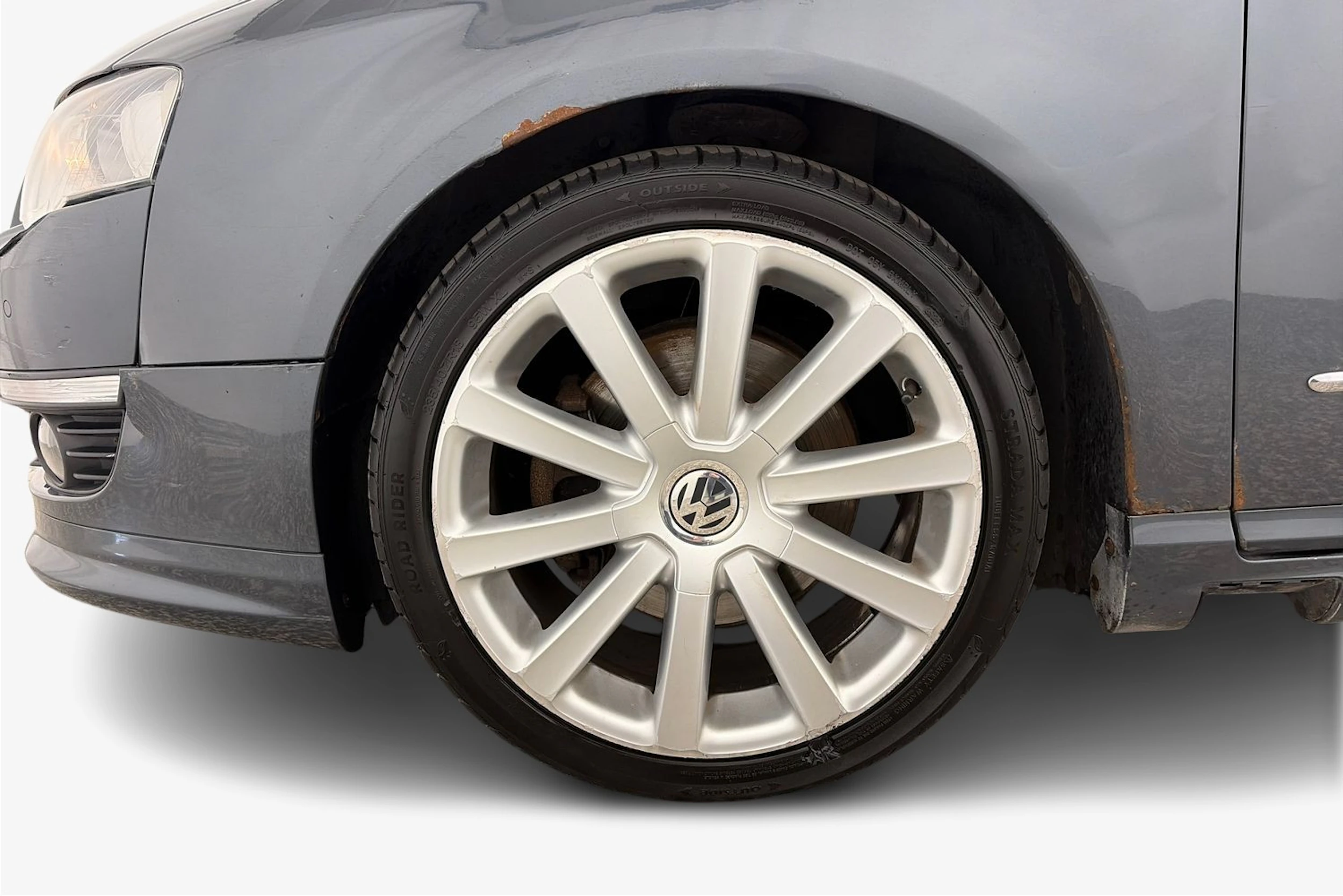 Harmaa Volkswagen PASSAT 2010 kuva 9.