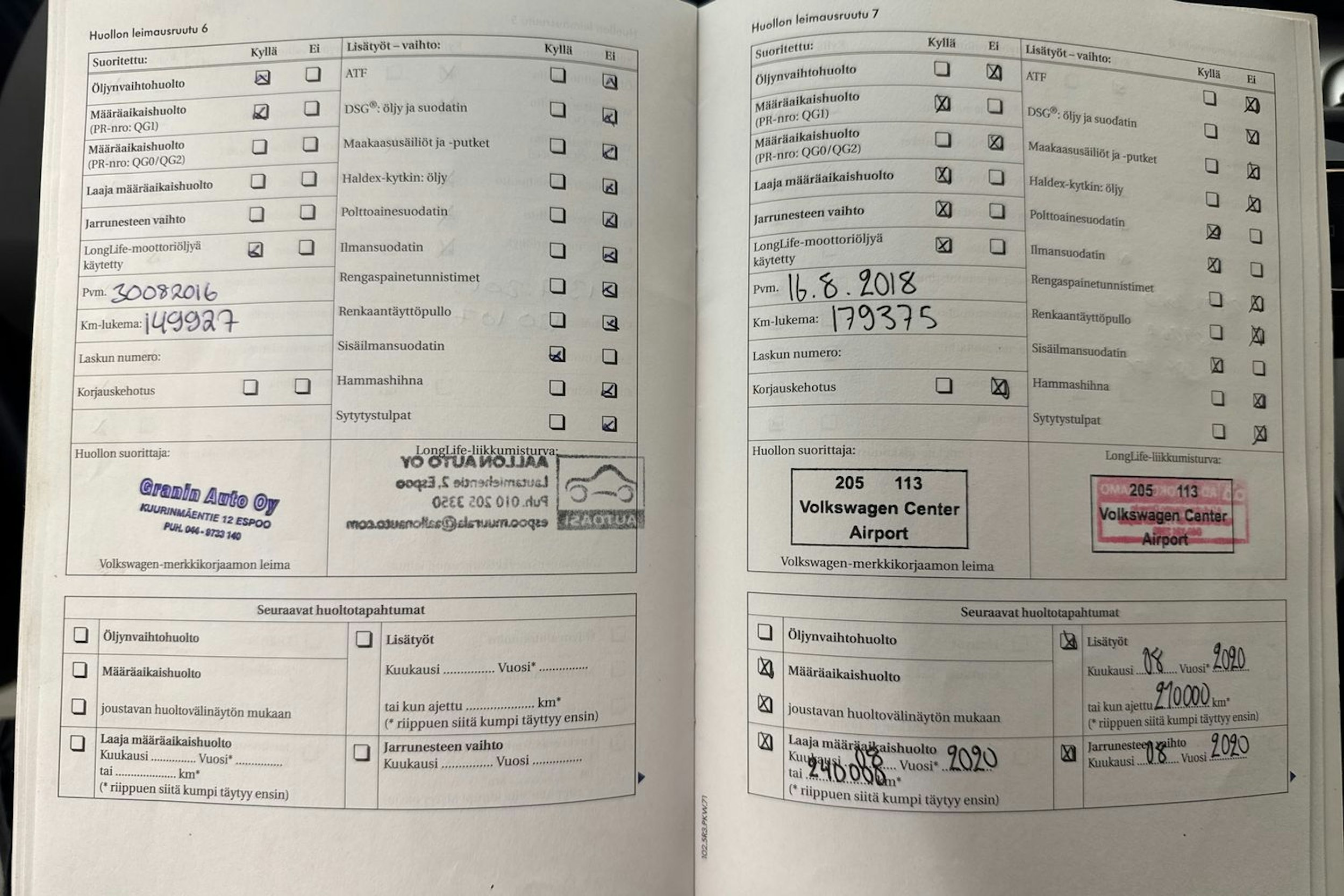 Harmaa Volkswagen PASSAT 2010 kuva 19.