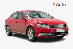 punainen Volkswagen Passat 2011 kuva 1.