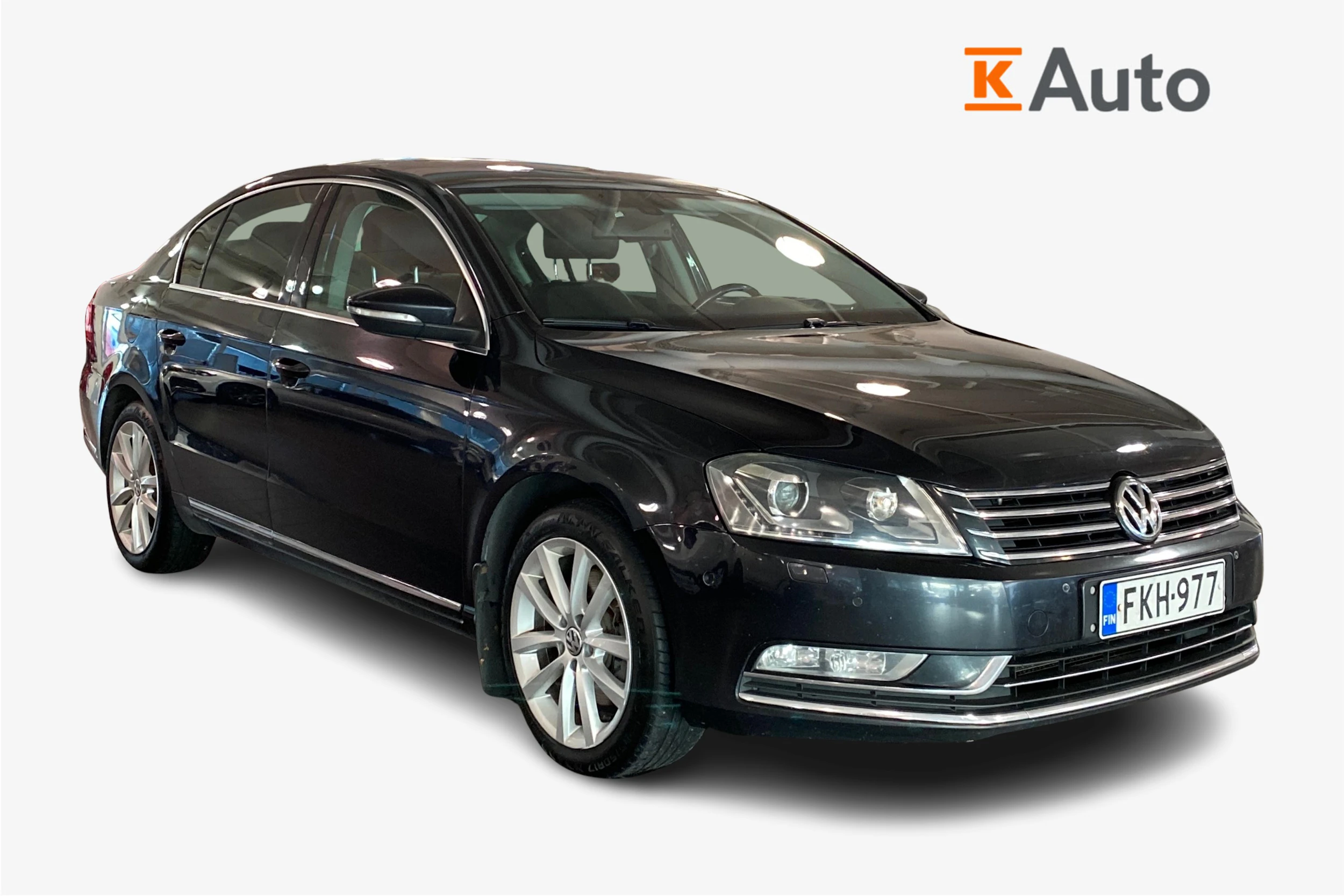 musta Volkswagen Passat 2011 kuva 1.