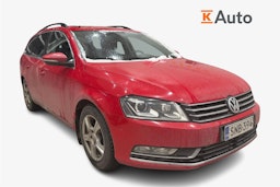 punainen Volkswagen Passat 2011 kuva 1.