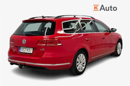 punainen Volkswagen Passat 2011 kuva 2.
