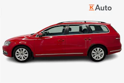 punainen Volkswagen Passat 2011 kuva 5.