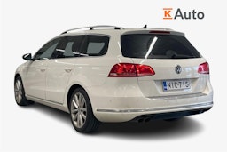 Valkoinen Volkswagen PASSAT 2012 kuva 2.