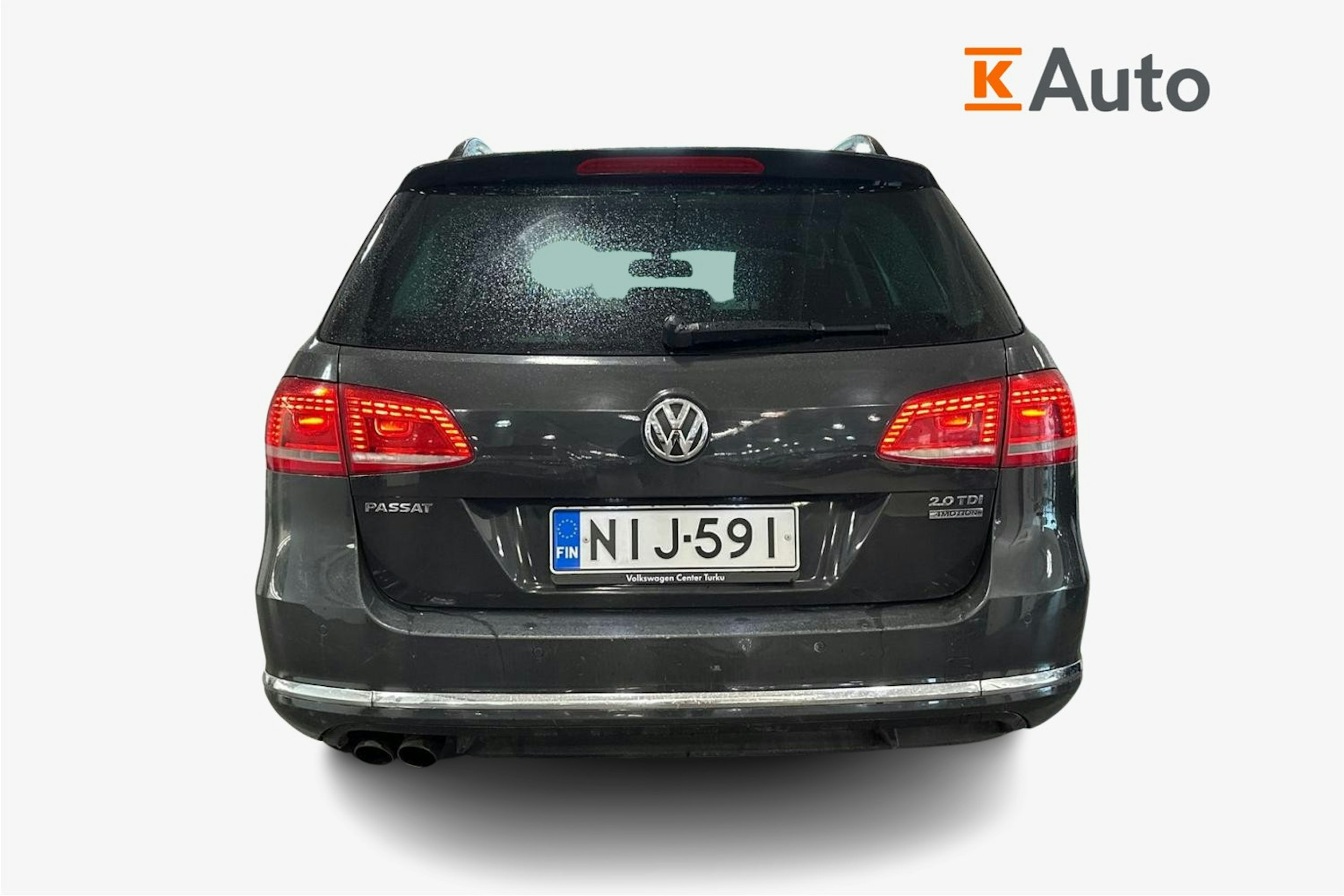 harmaa Volkswagen Passat 2012 kuva 3.