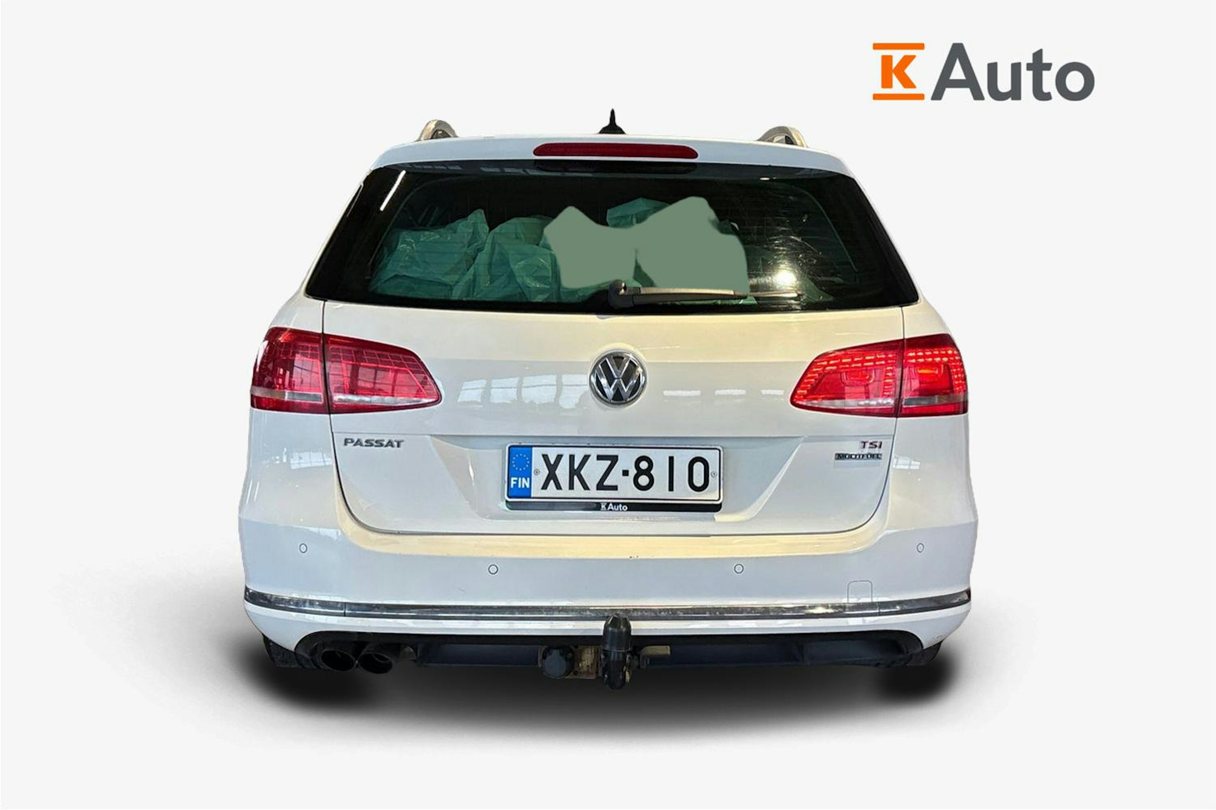 Valkoinen Volkswagen PASSAT 2012 kuva 3.