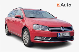 punainen Volkswagen Passat 2013 kuva 1.