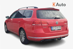 punainen Volkswagen Passat 2013 kuva 2.
